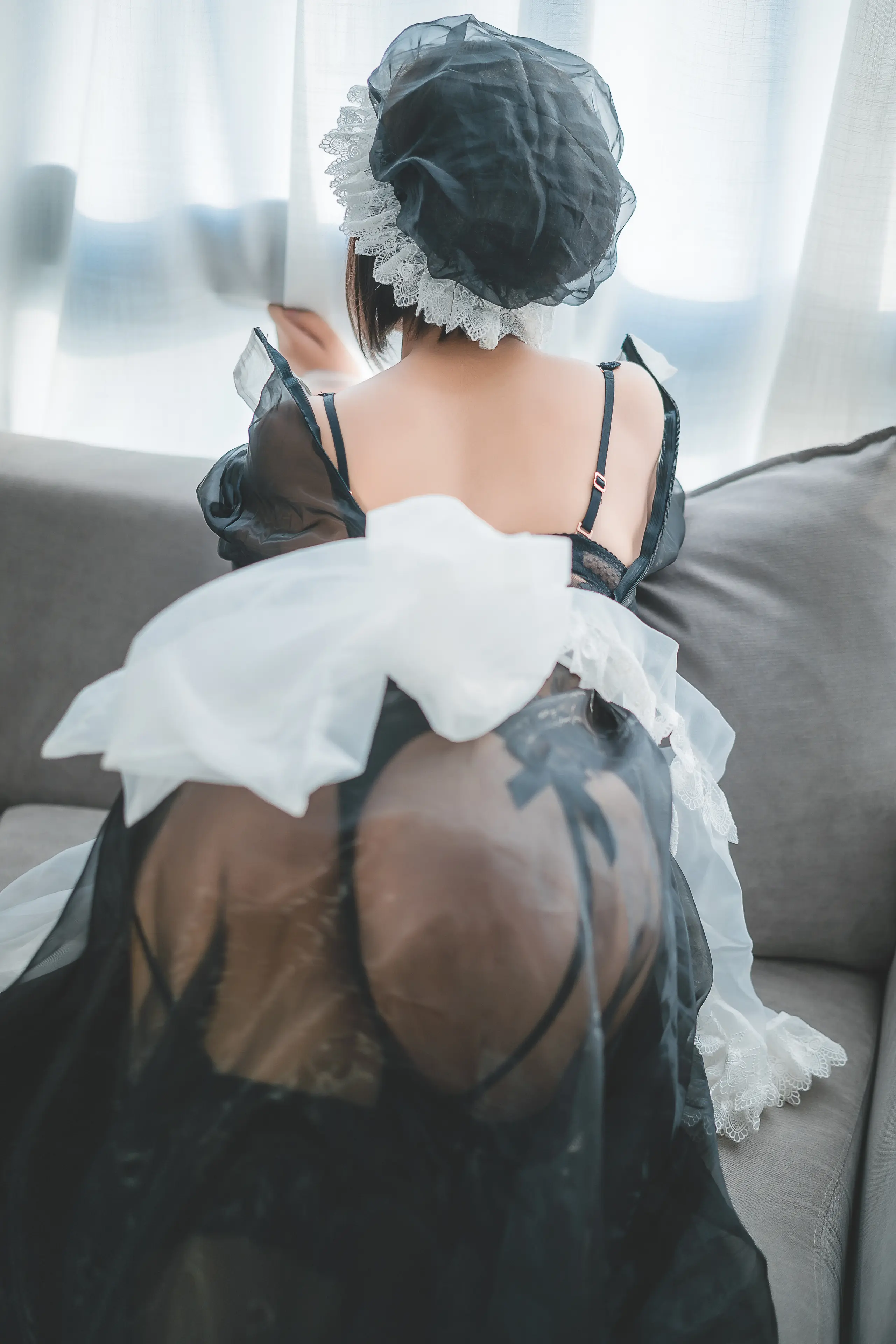 蜜汁猫裘 透明女仆 [30P]