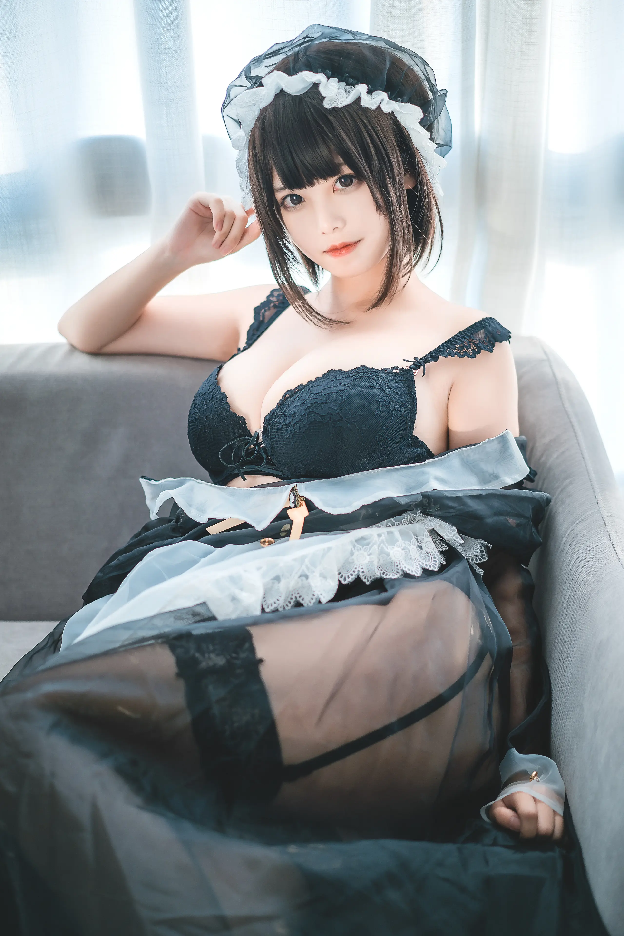 蜜汁猫裘 透明女仆 [30P]