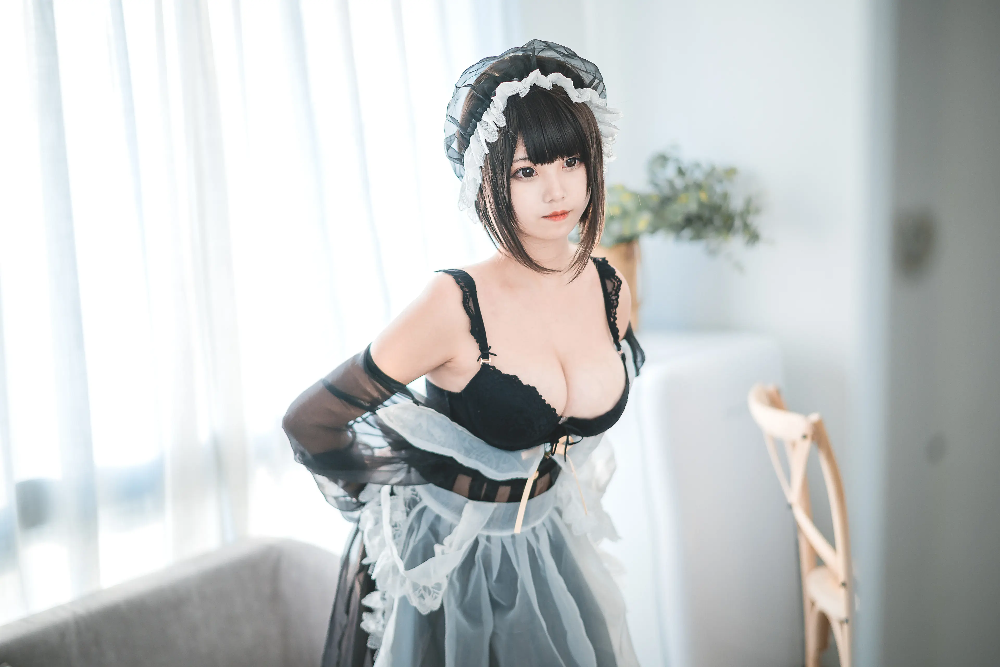 蜜汁猫裘 透明女仆 [30P]