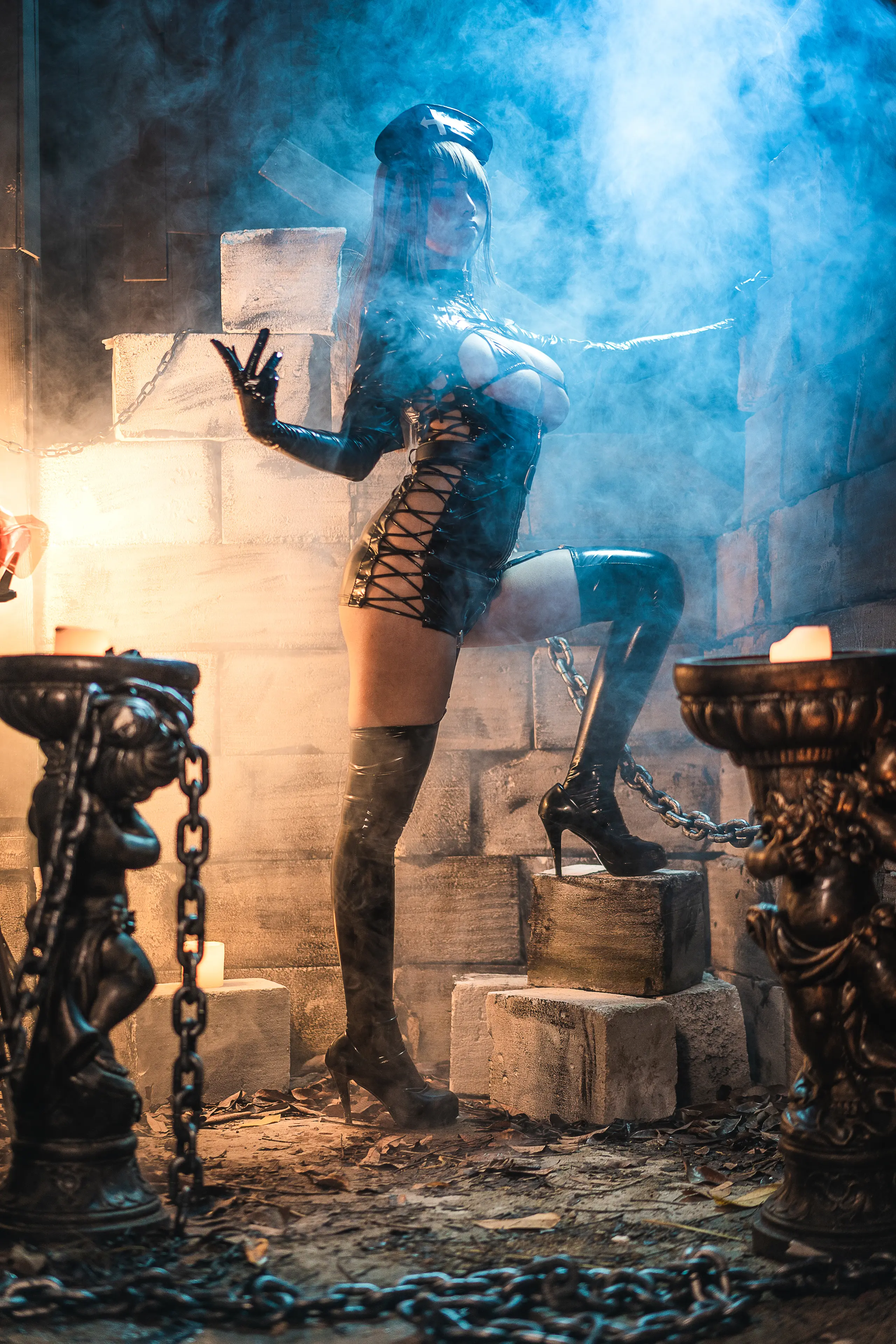 蜜汁猫裘 黑暗护士 [52P]