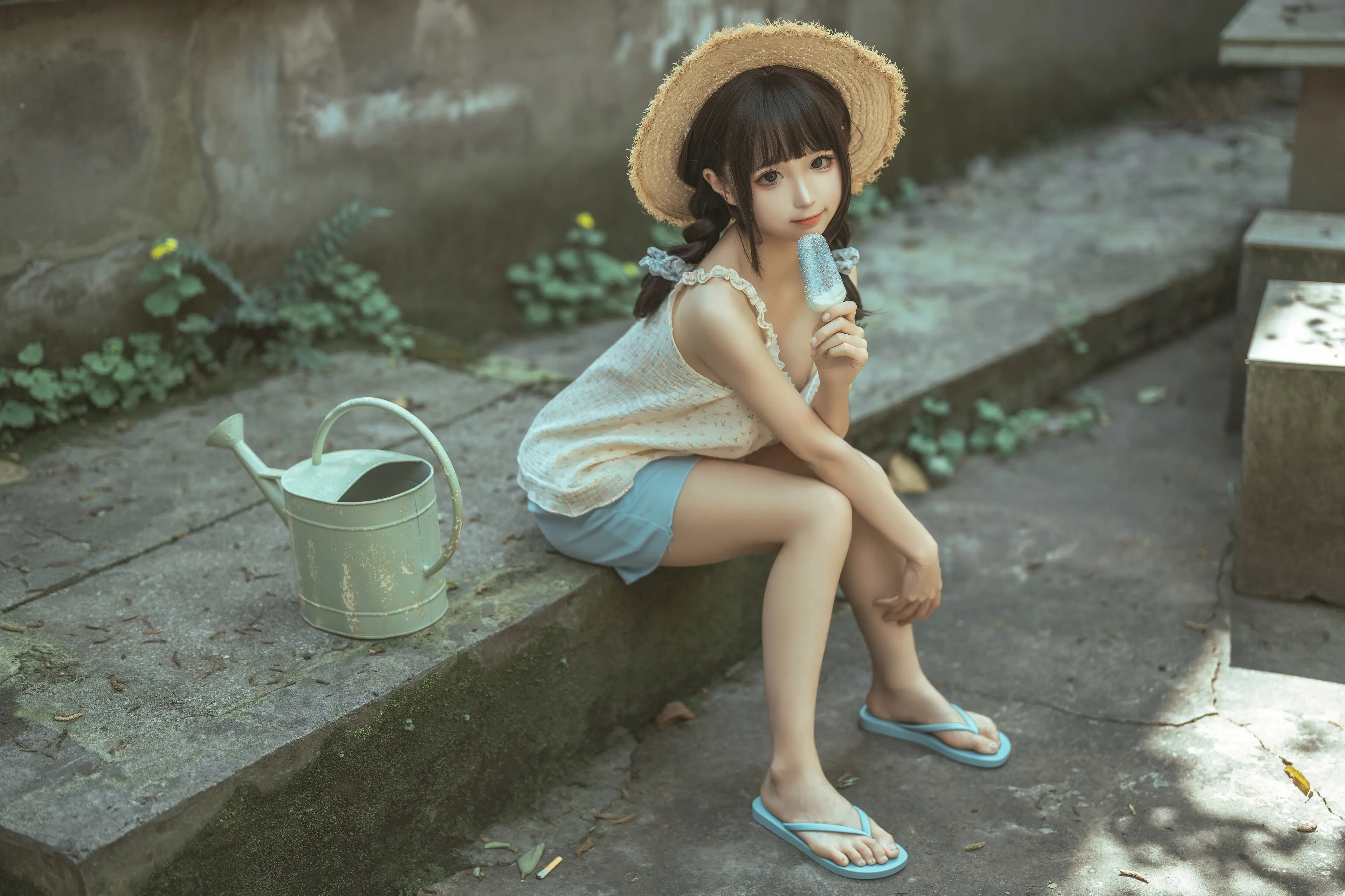 蠢沫沫 乡下妹妹 [125P]