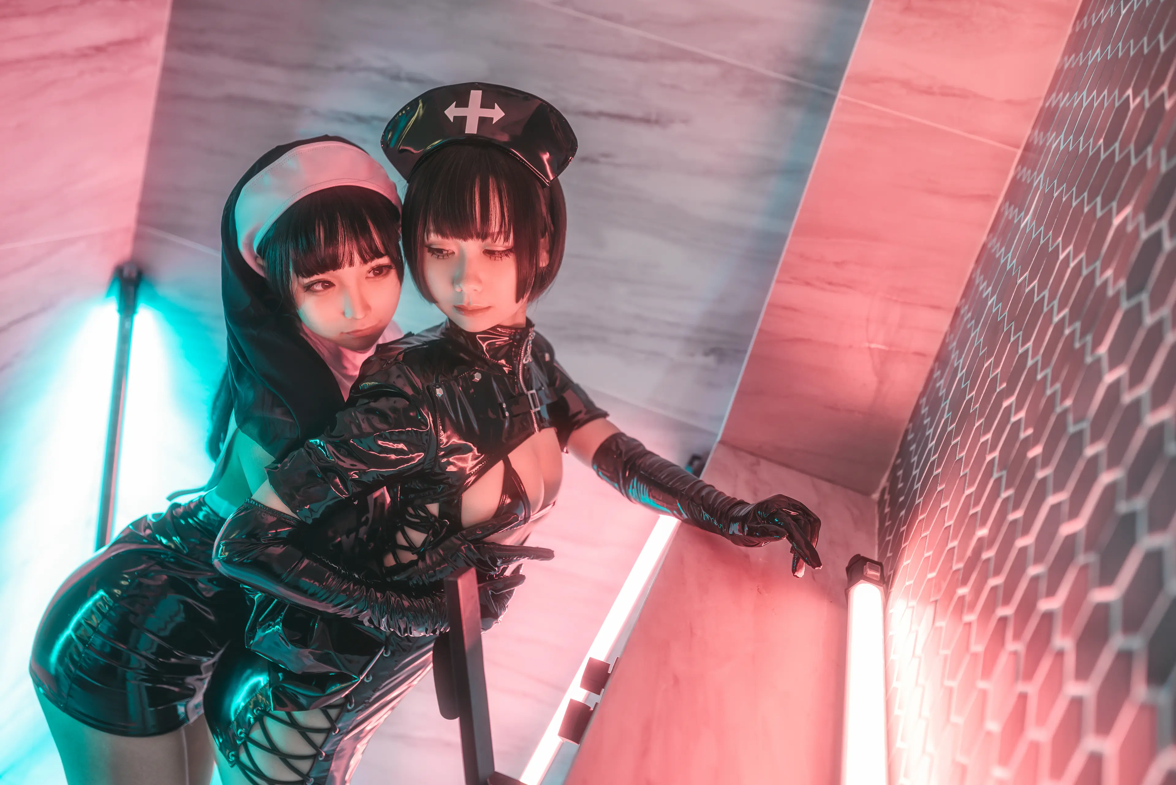 蠢沫沫 修女×护士 [50P]