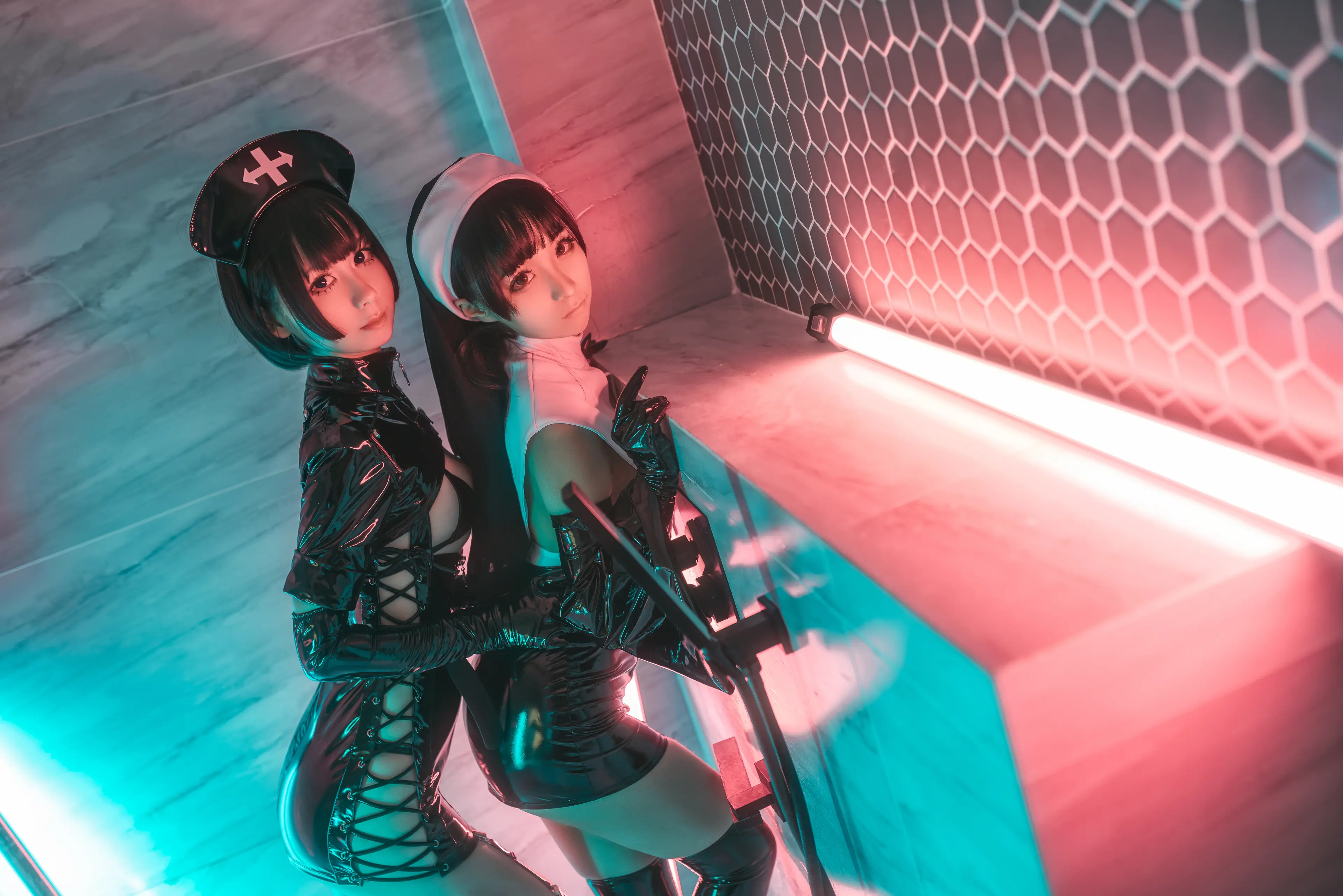 蠢沫沫 修女×护士 [50P]