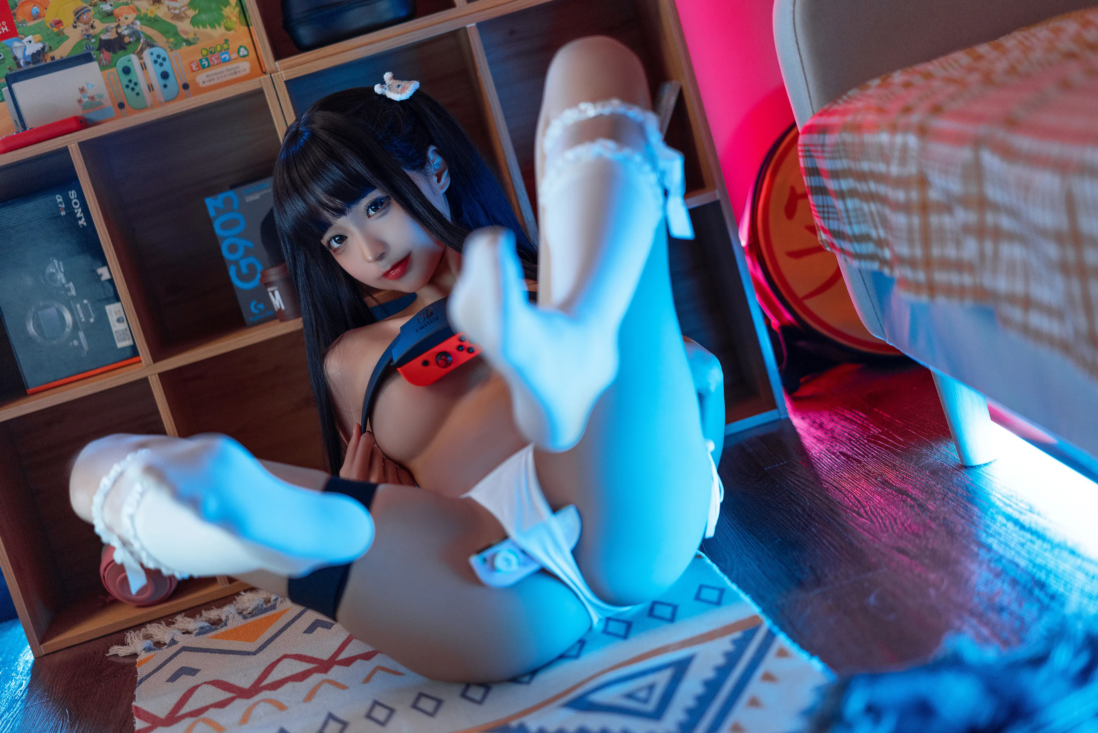 蠢沫沫 健身环 [140P]