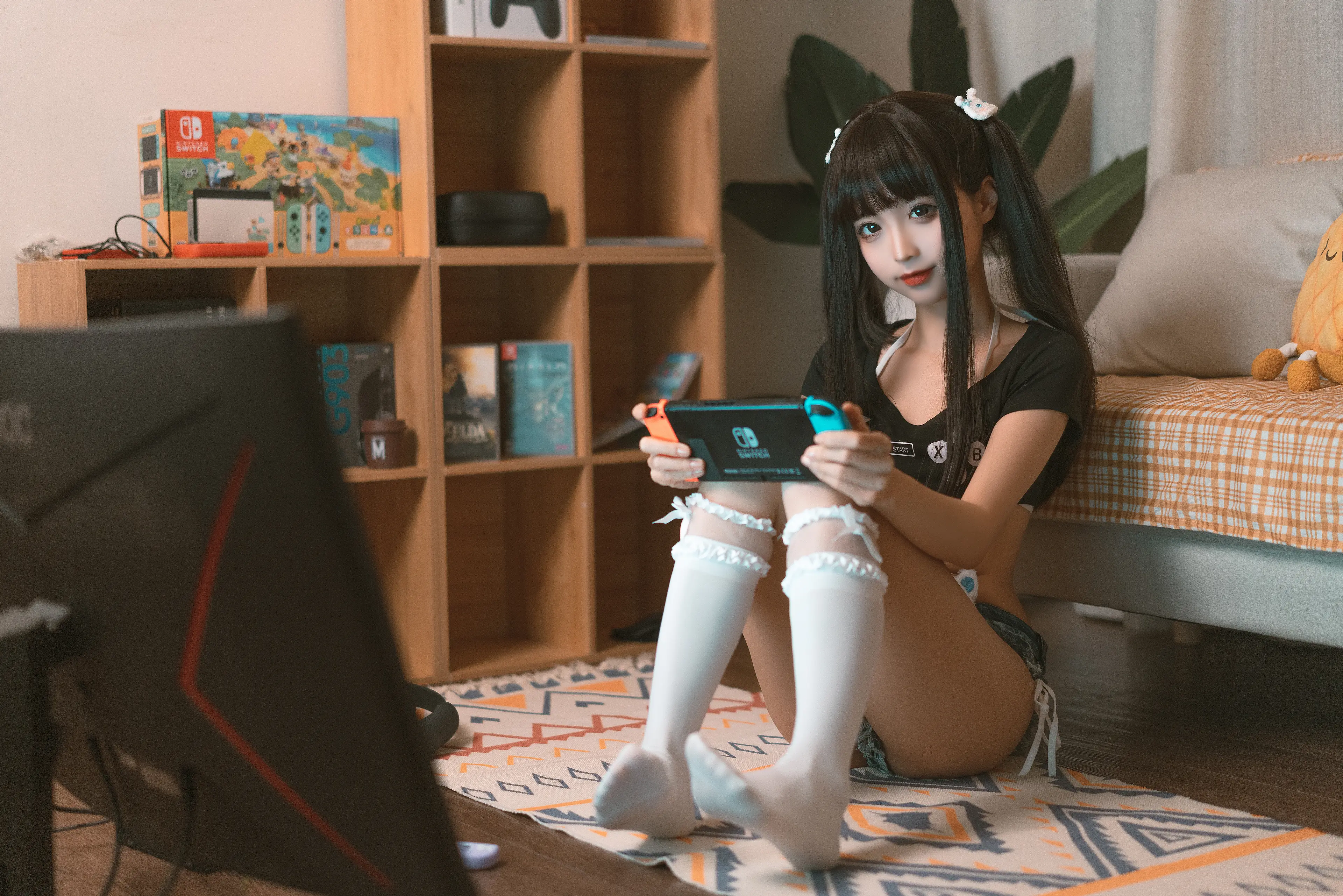 蠢沫沫 健身环 [140P]