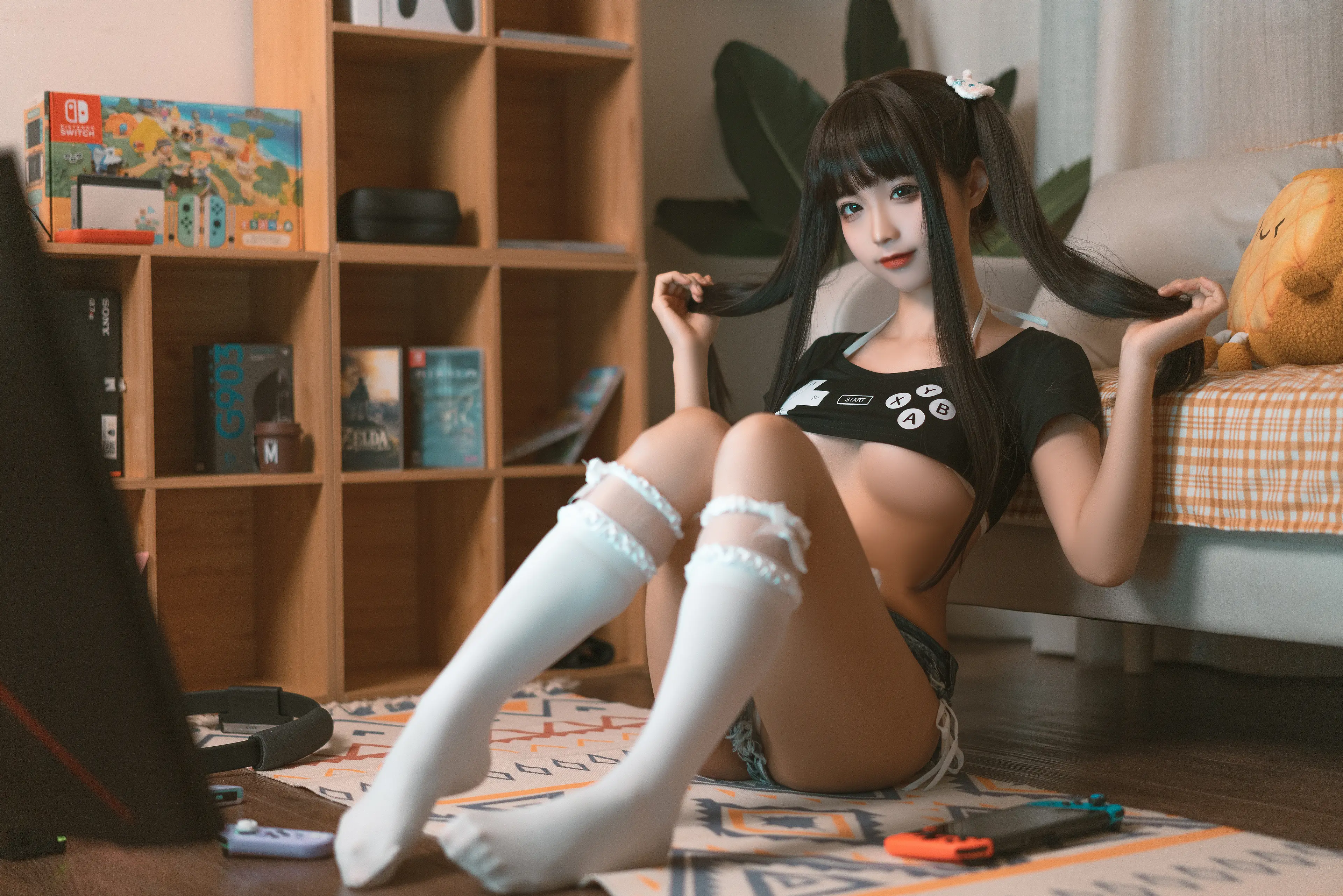 蠢沫沫 健身环 [140P]