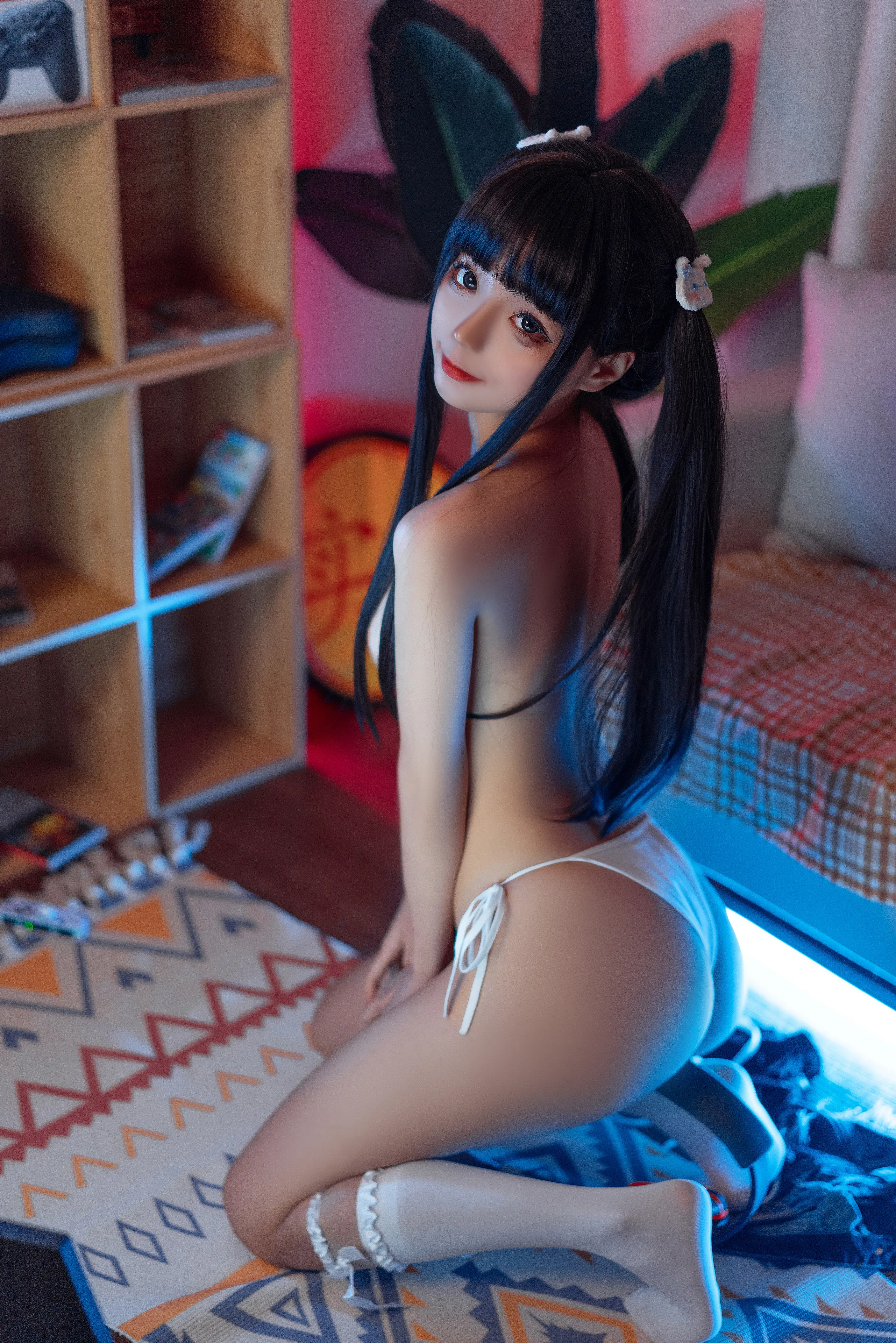 蠢沫沫 健身环 [140P]