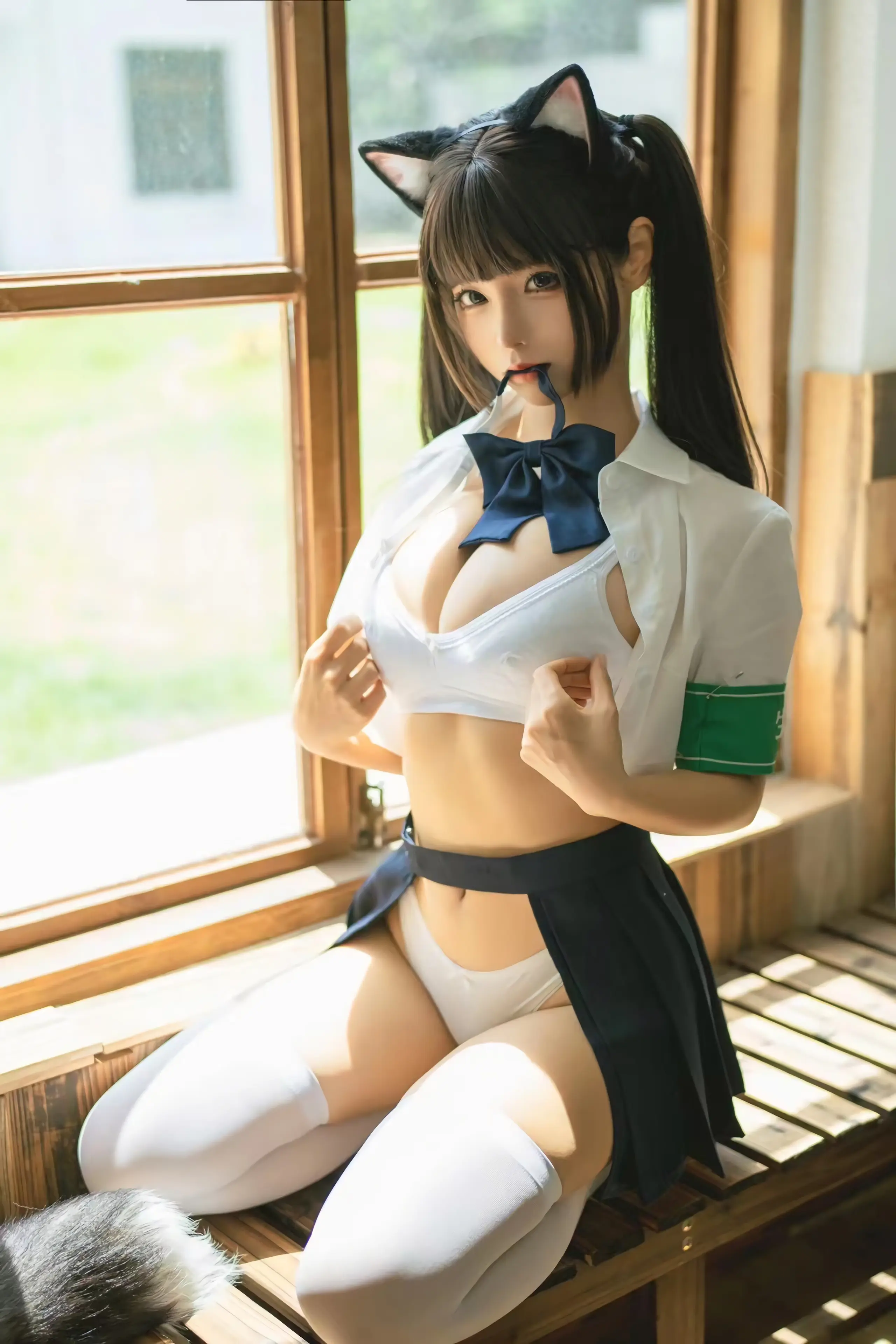 蠢沫沫 关于我的学妹是只猫娘这件事 [22P]