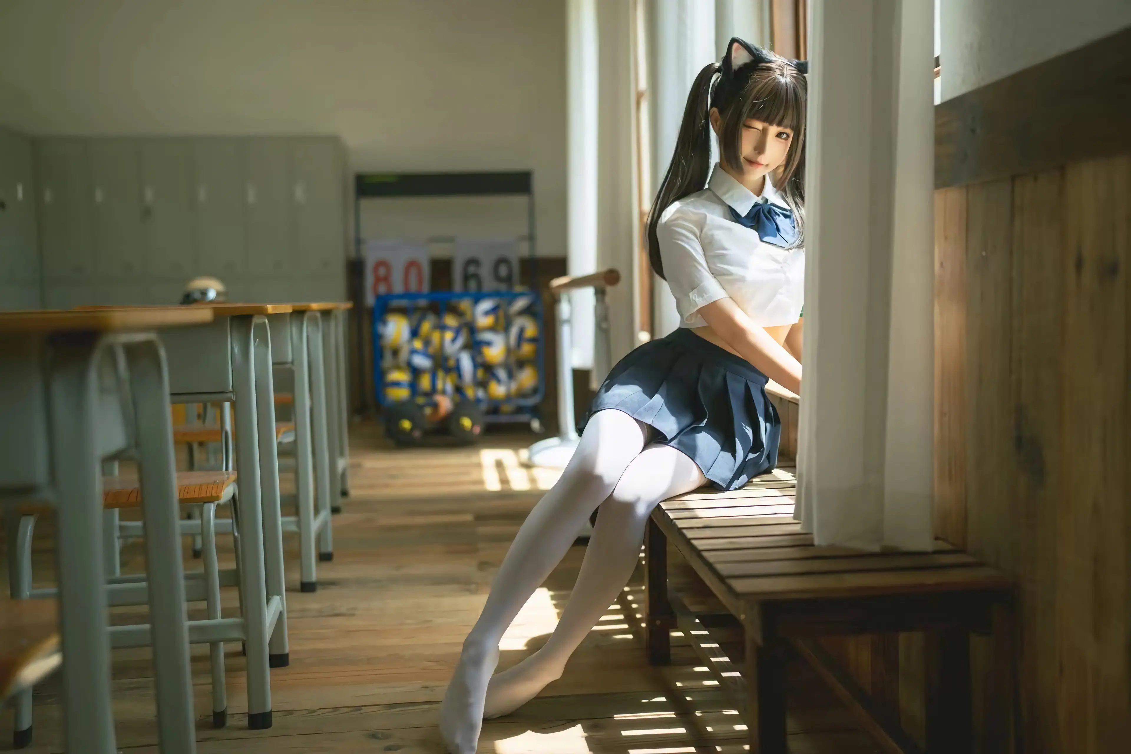 蠢沫沫 关于我的学妹是只猫娘这件事 [22P]