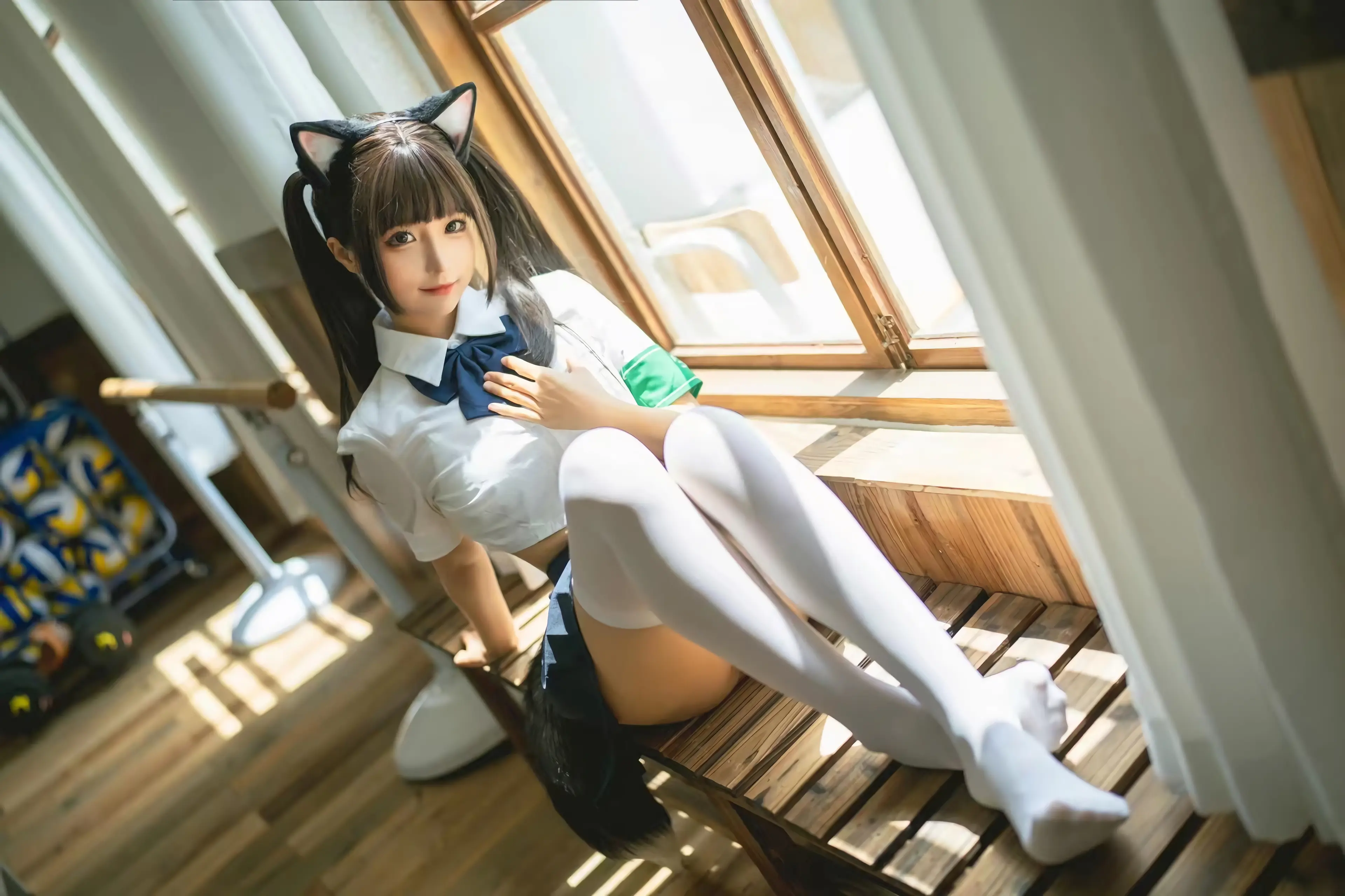 蠢沫沫 关于我的学妹是只猫娘这件事 [22P]