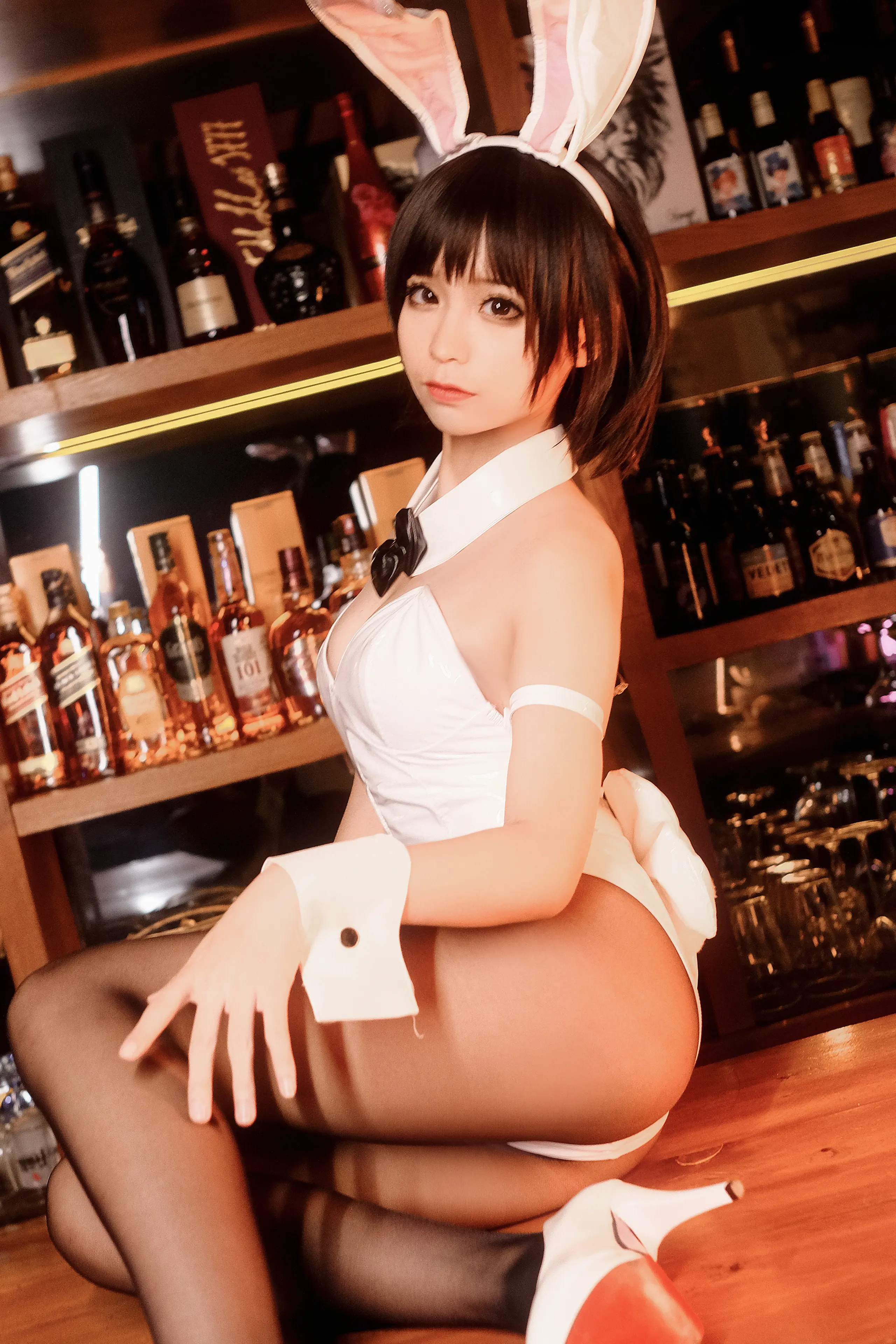 蠢沫沫 加藤惠兔女郎 [40P]