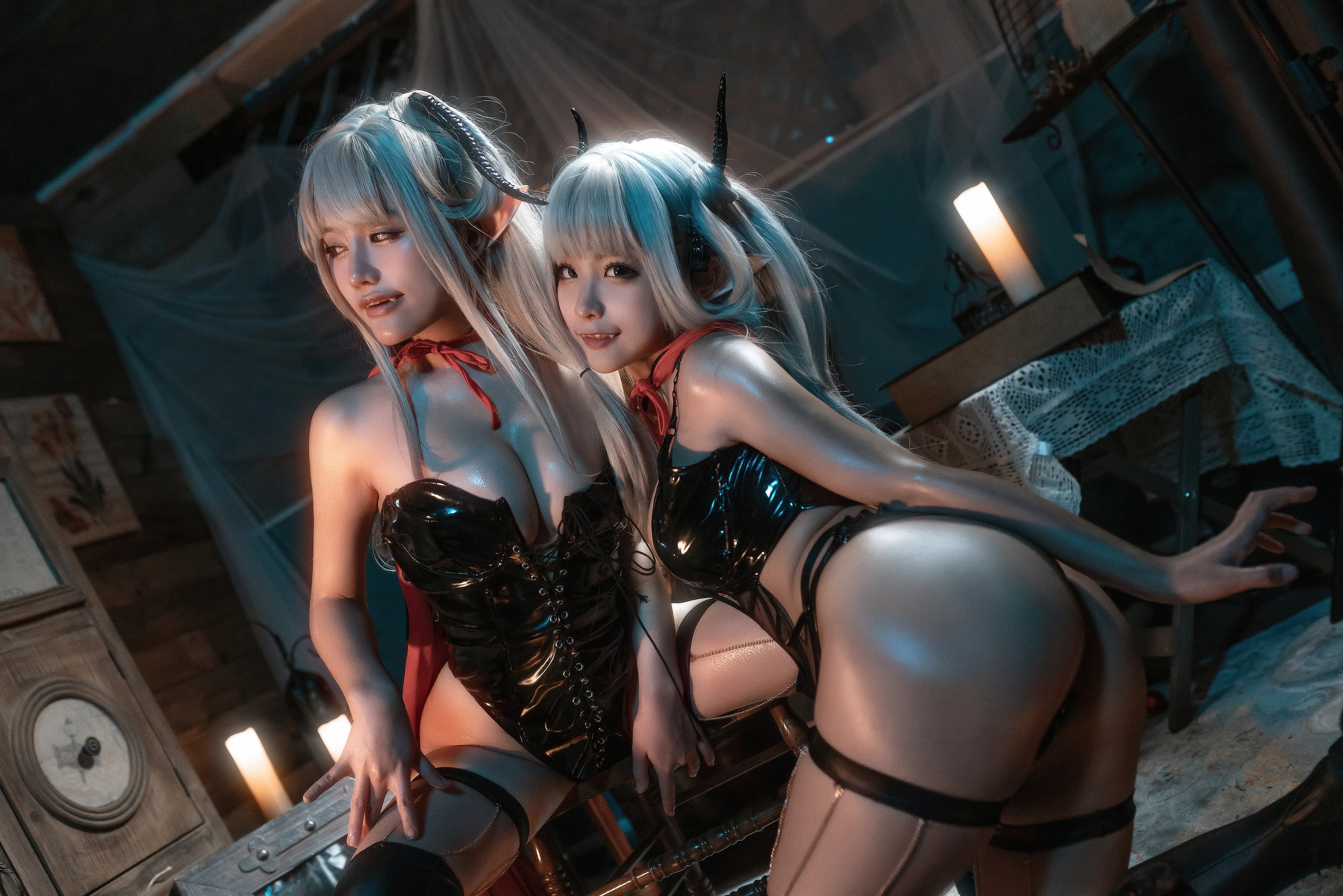 蠢沫沫 双人吸血鬼 (&一笑芳香沁) [30P]