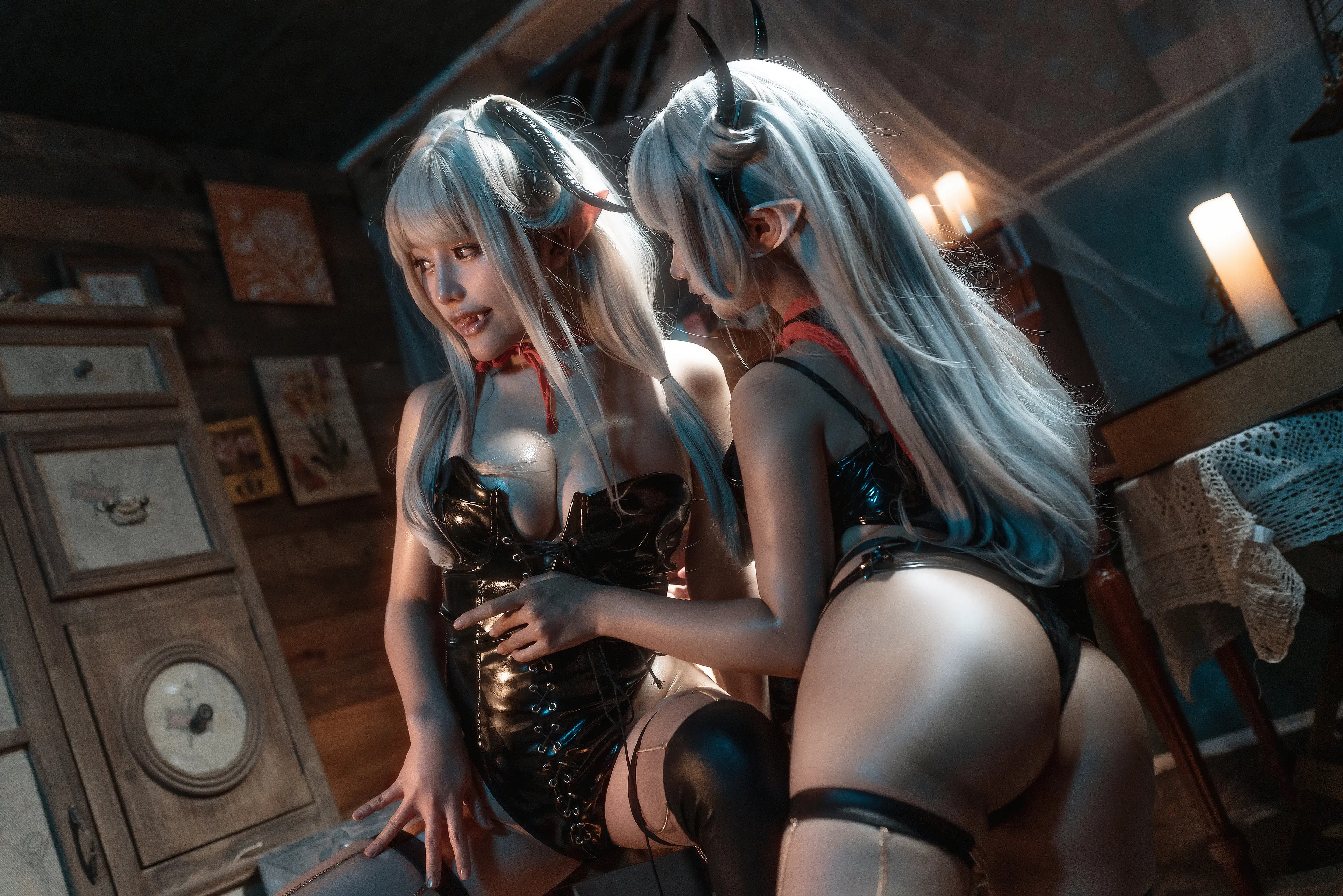 蠢沫沫 双人吸血鬼 (&一笑芳香沁) [30P]