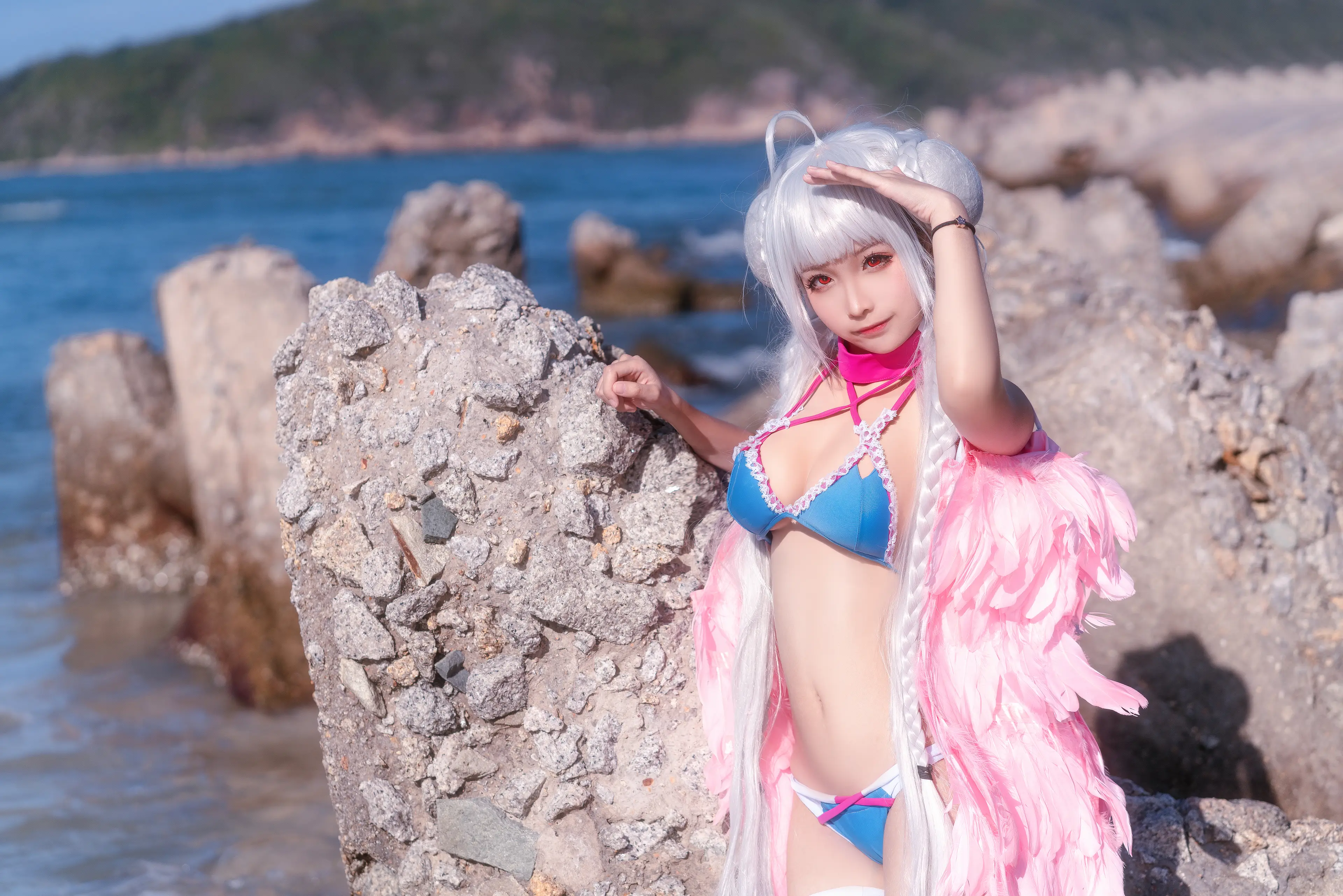 蠢沫沫 可畏泳装 [41P]