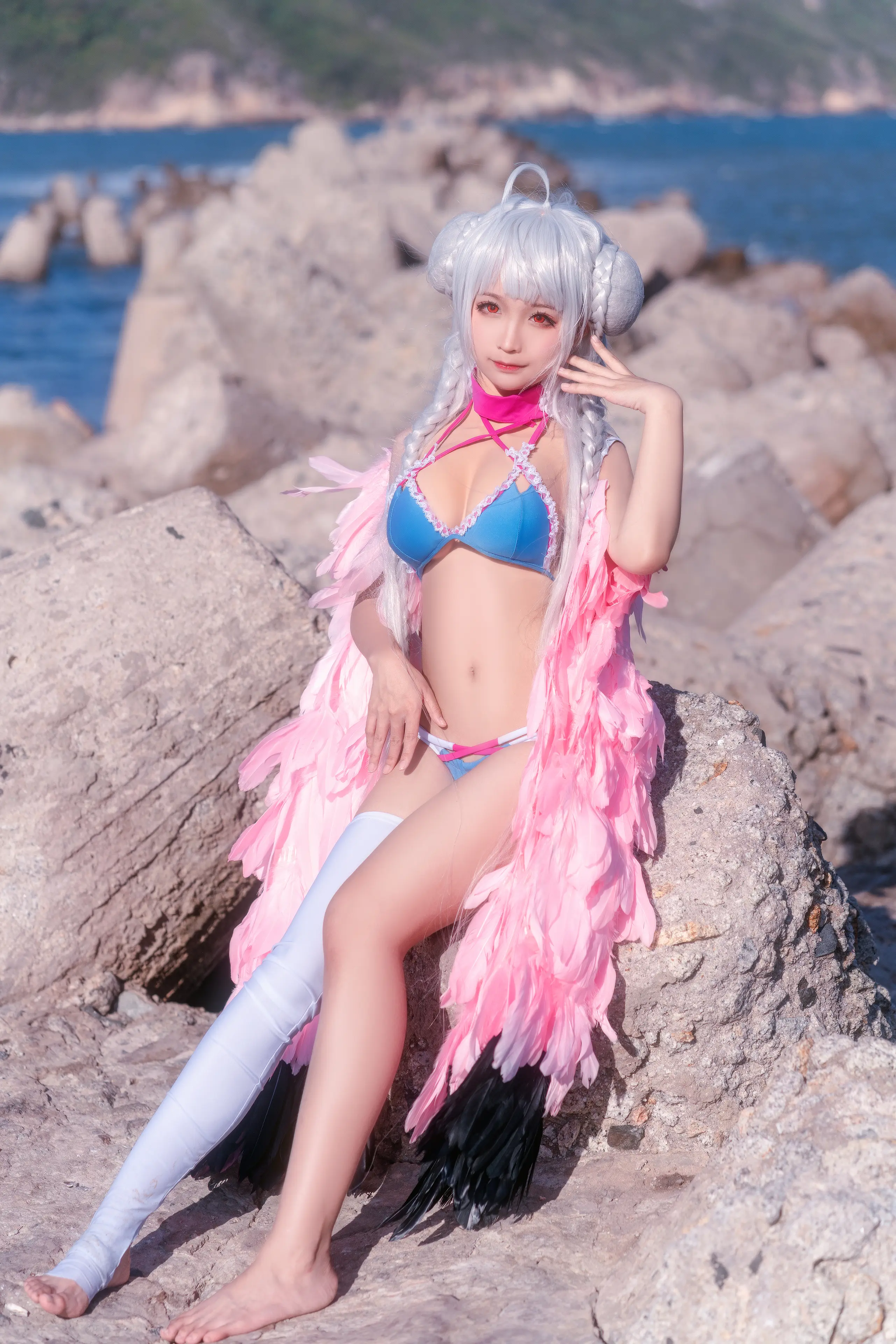 蠢沫沫 可畏泳装 [41P]