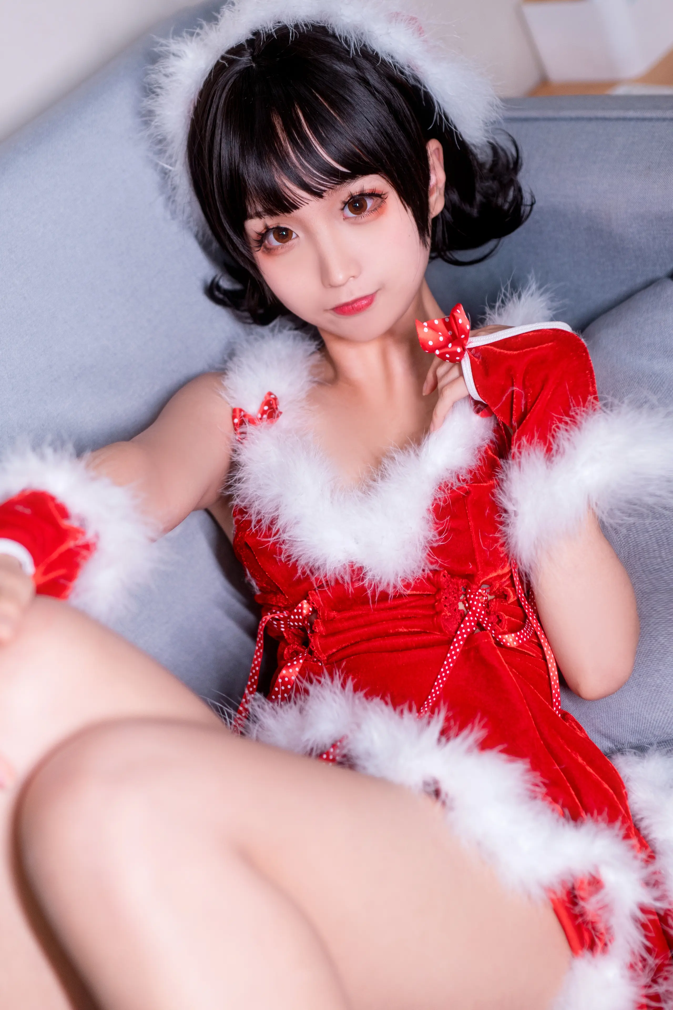 蠢沫沫 圣诞萝莉 [41P]