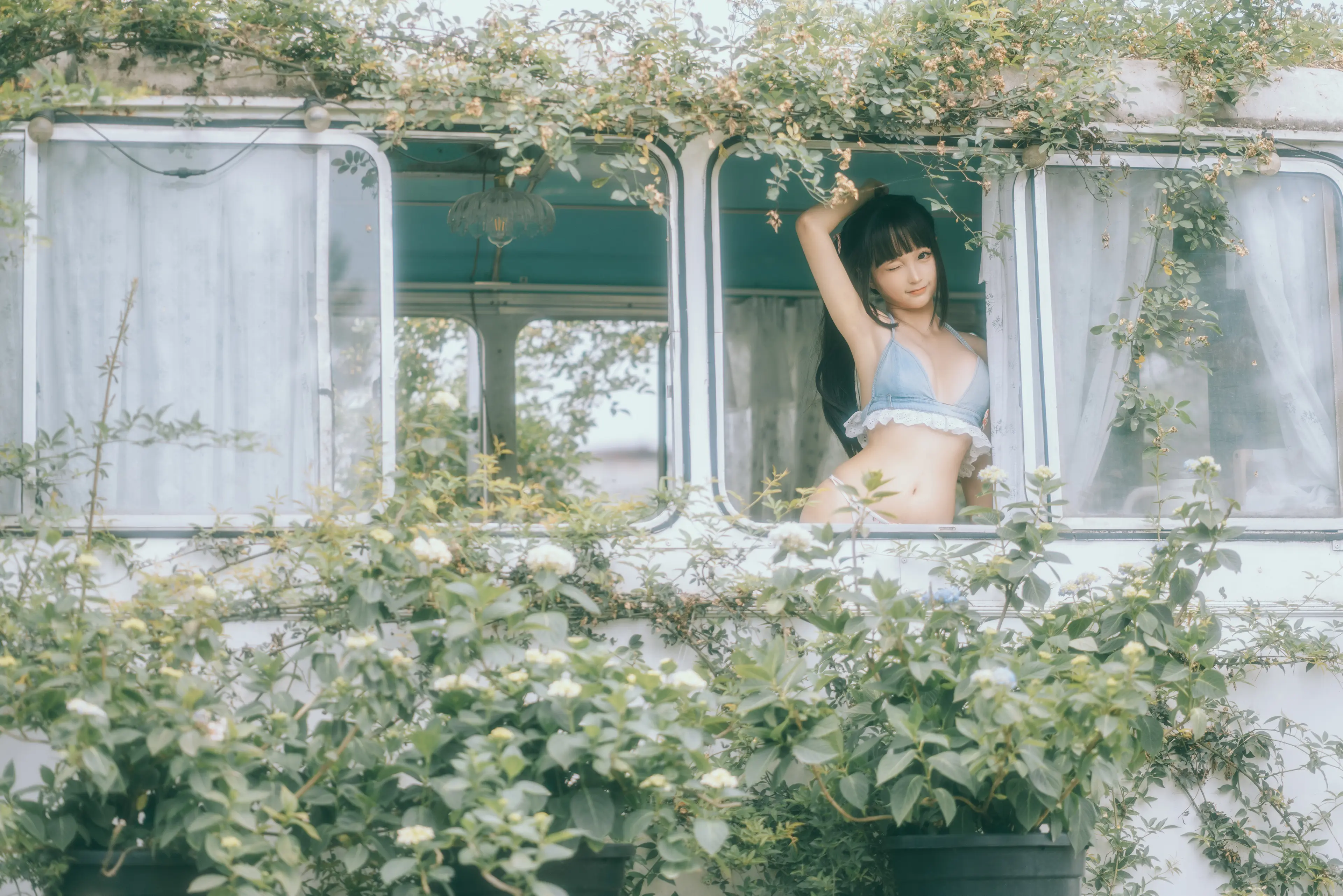 蠢沫沫 大巴车 [130P]