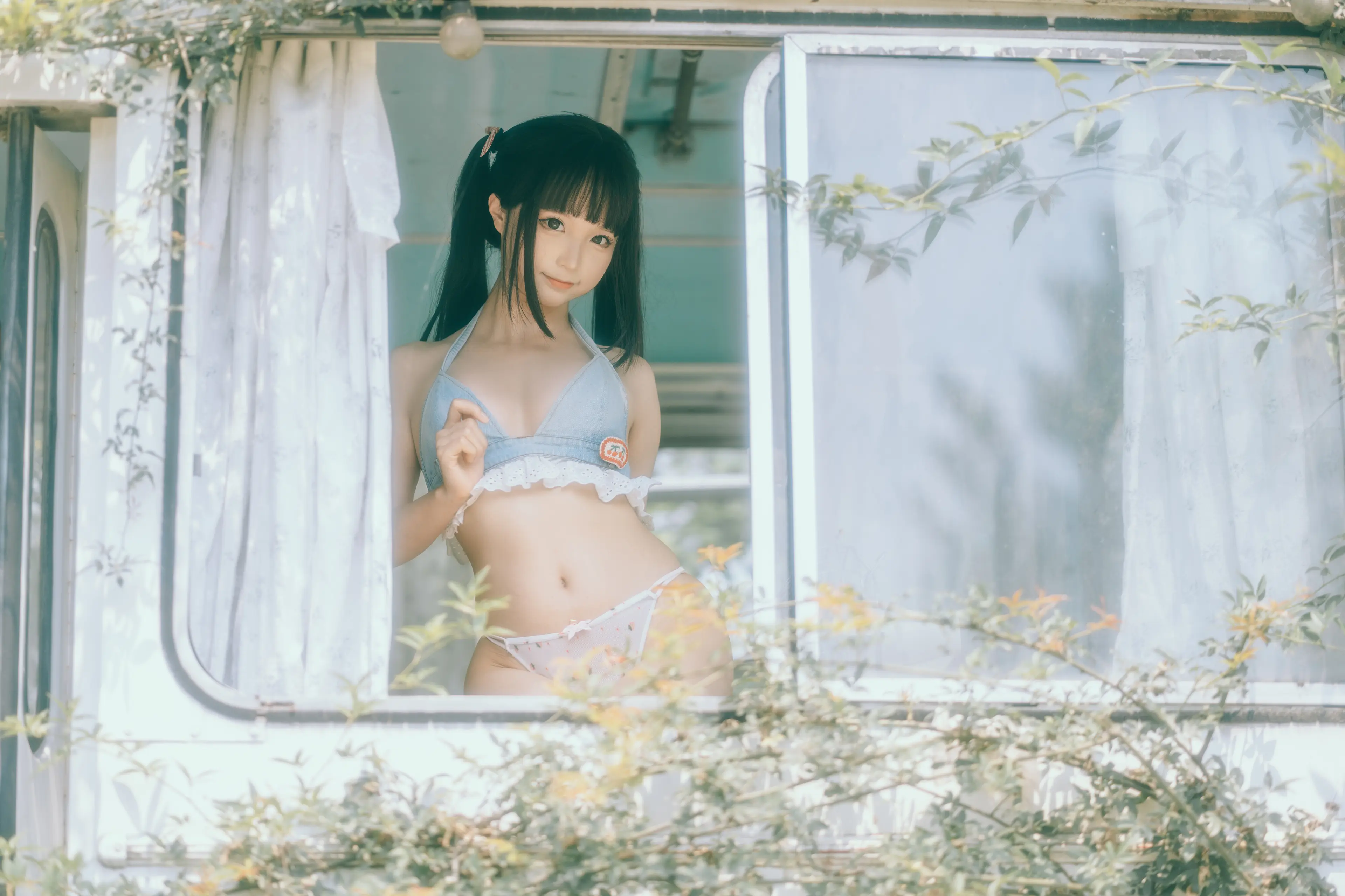 蠢沫沫 大巴车 [130P]