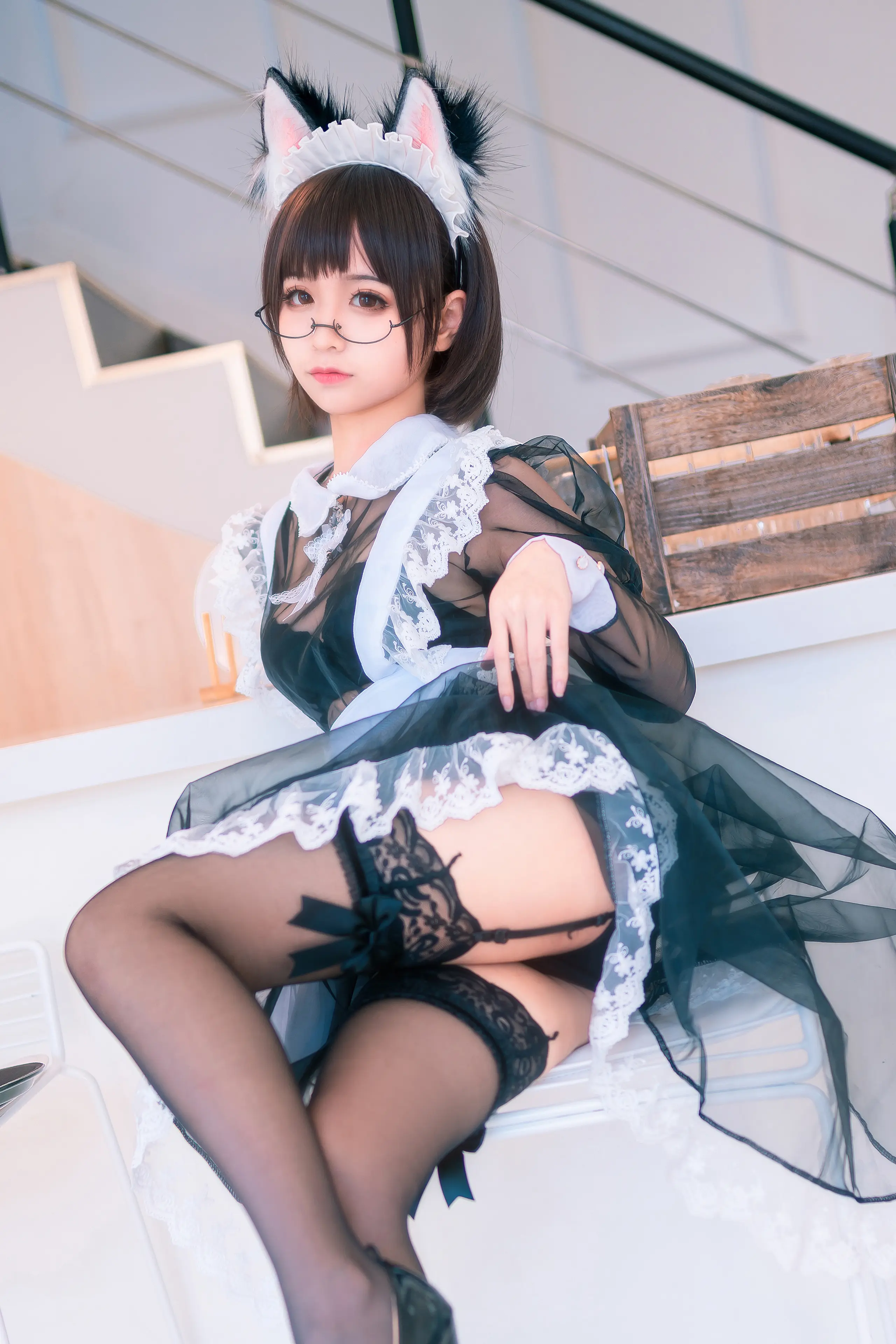 蠢沫沫 女仆萝莉 [41P]