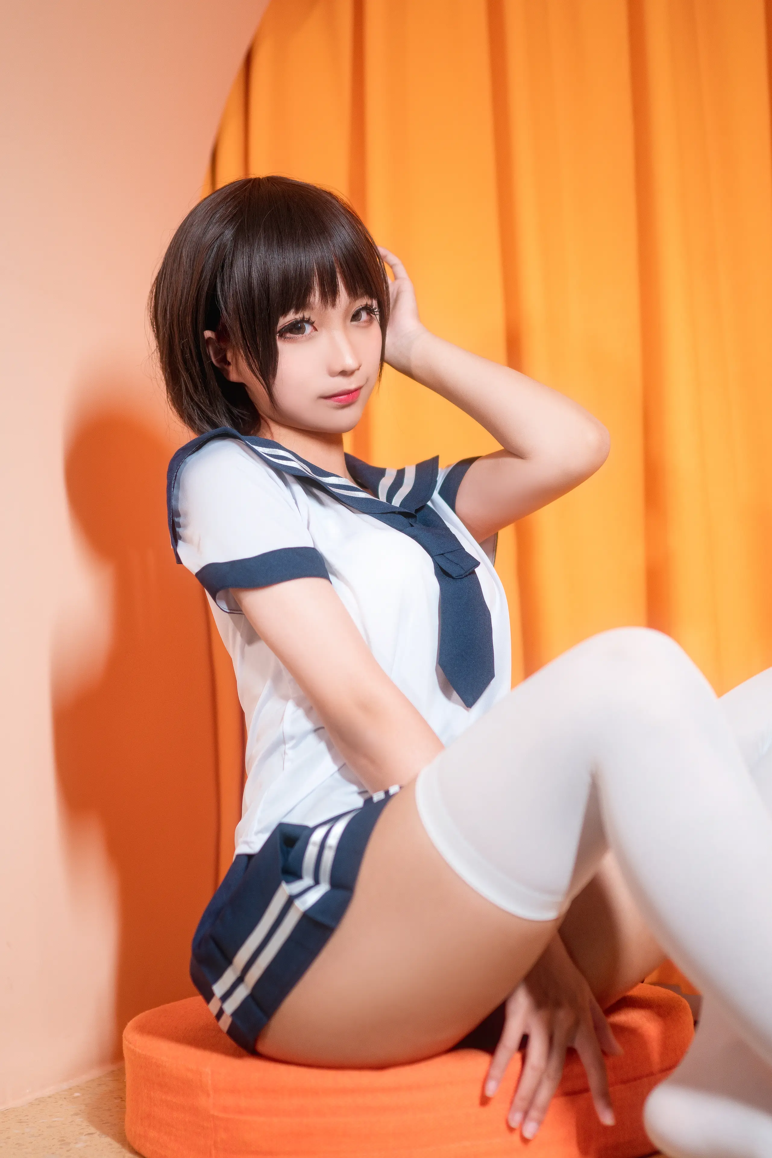 蠢沫沫 学生服 [42P]