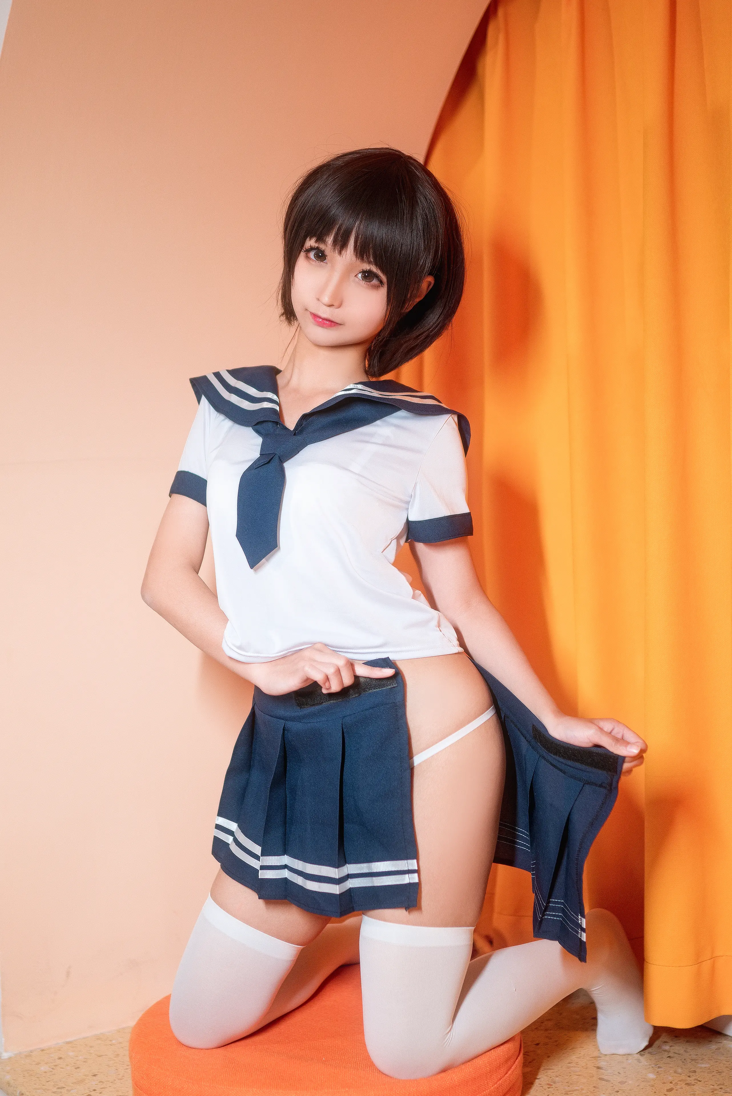 蠢沫沫 学生服 [42P]