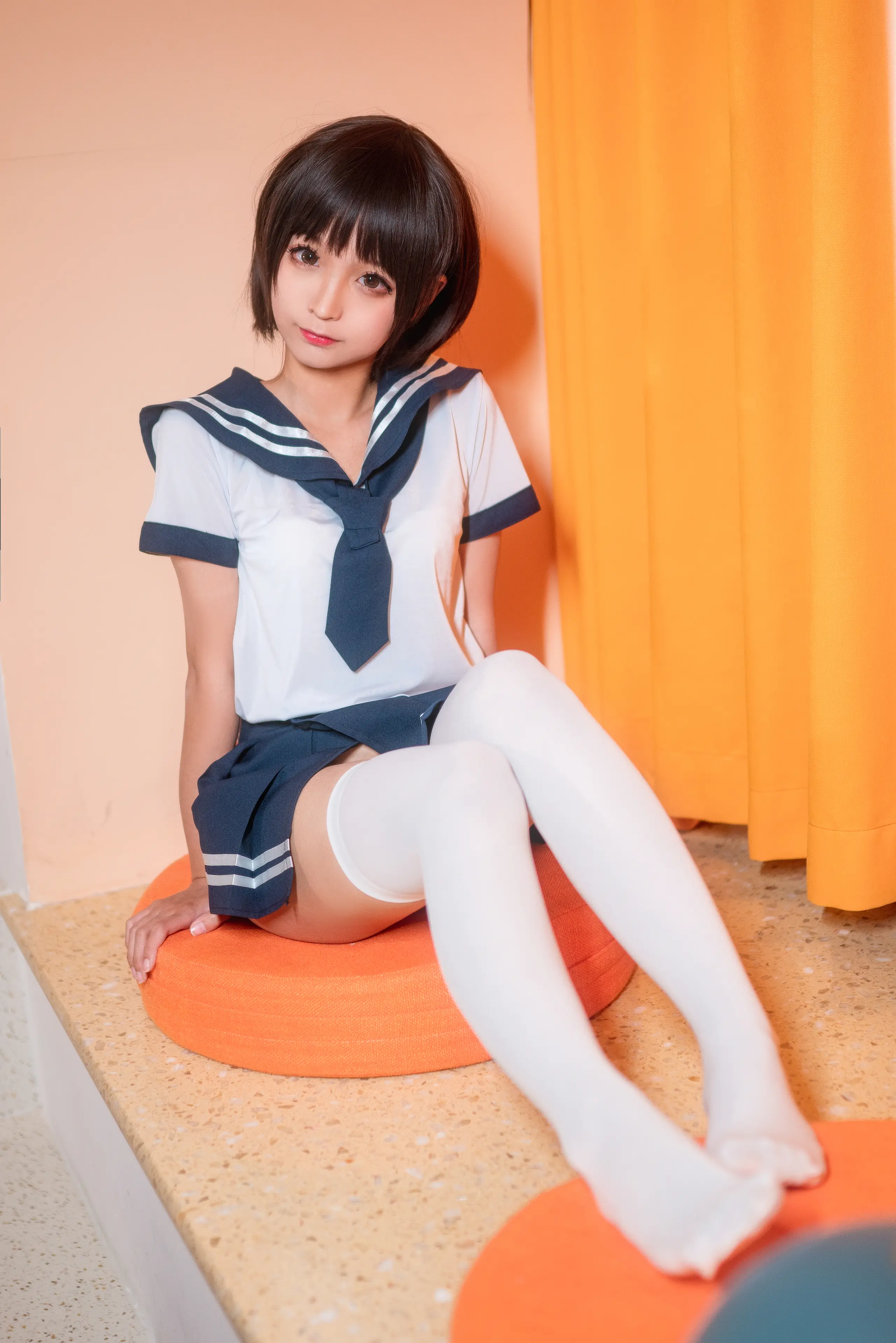 蠢沫沫 学生服 [42P]