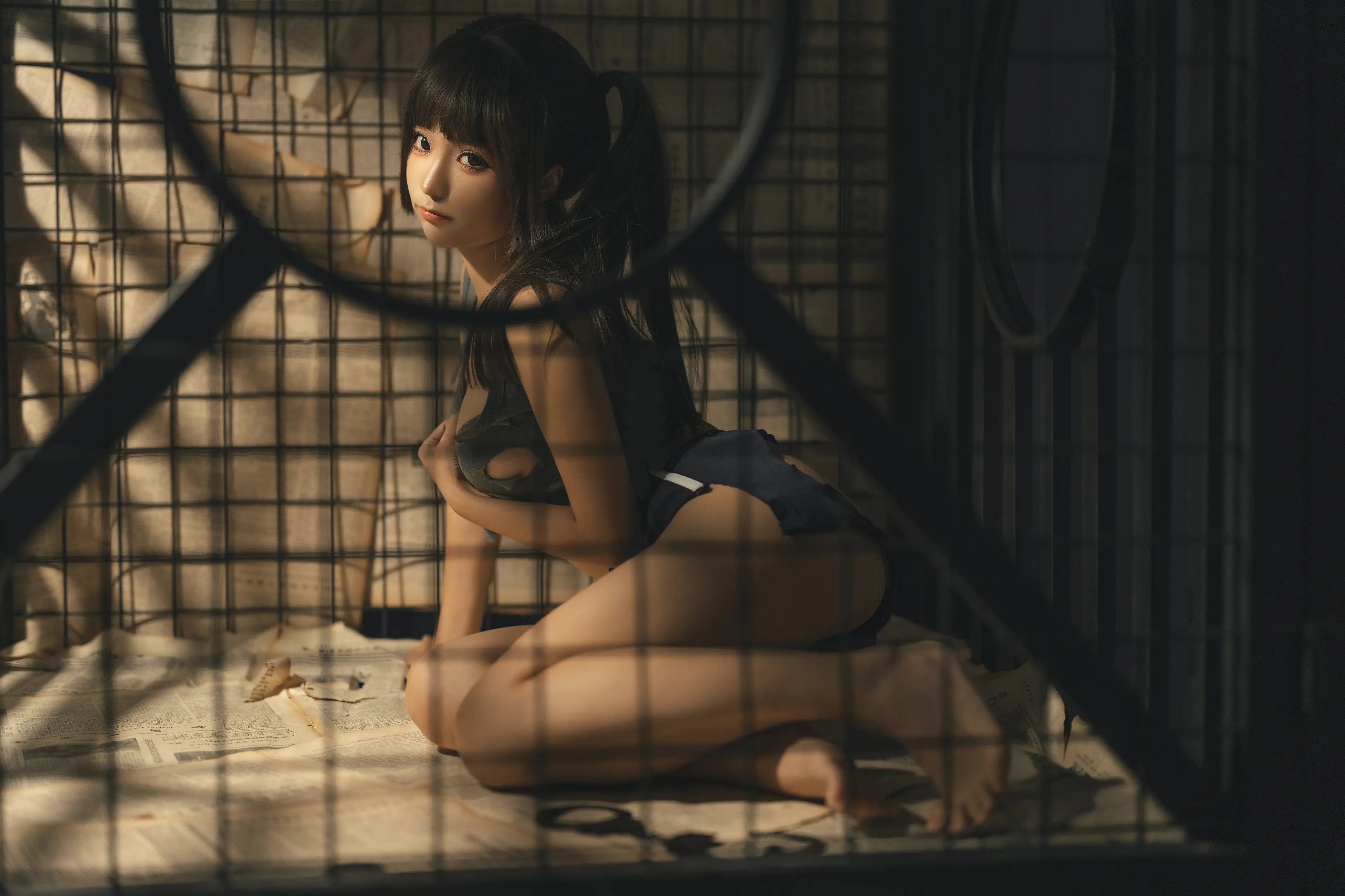 蠢沫沫 审讯 [140P]