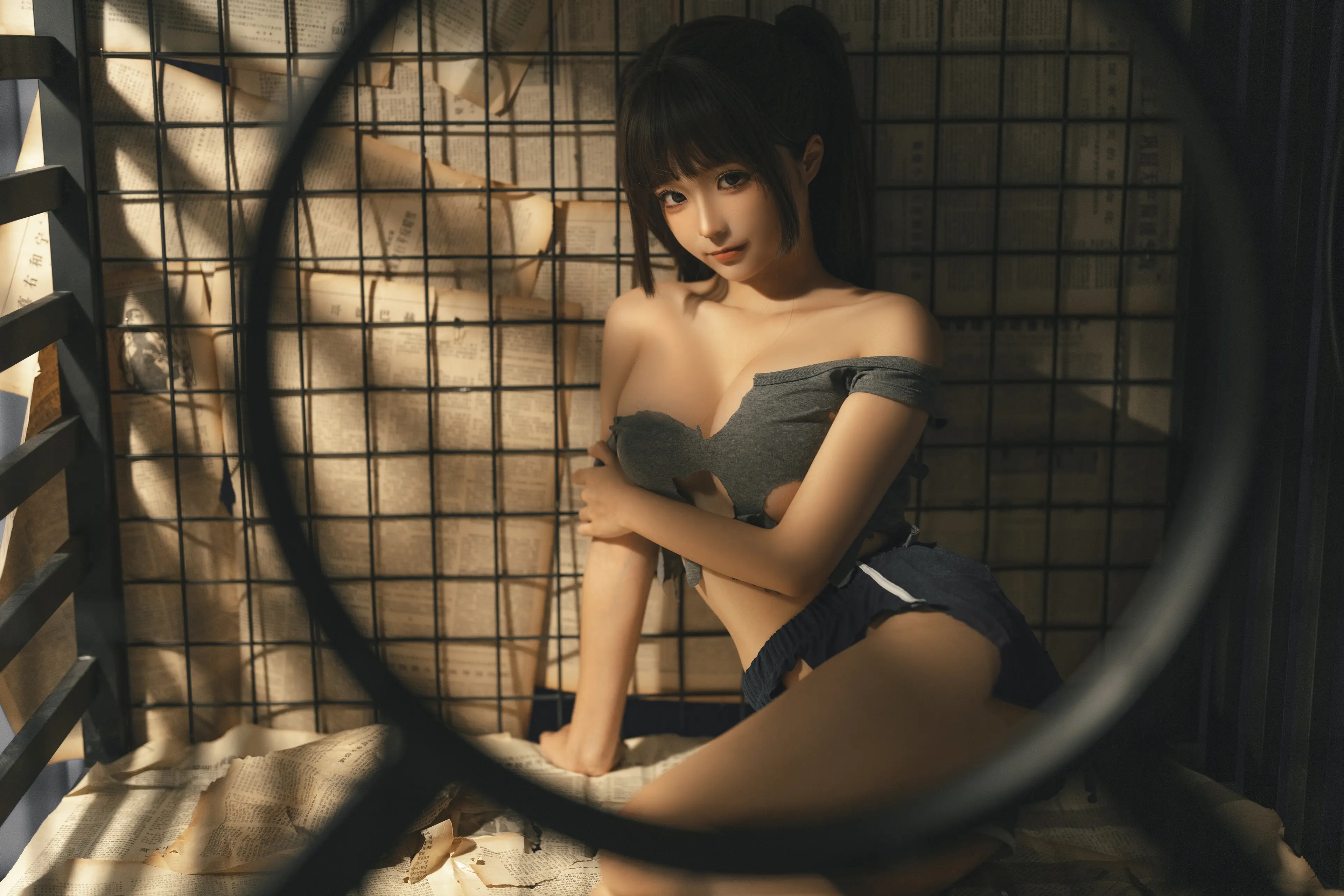 蠢沫沫 审讯 [140P]