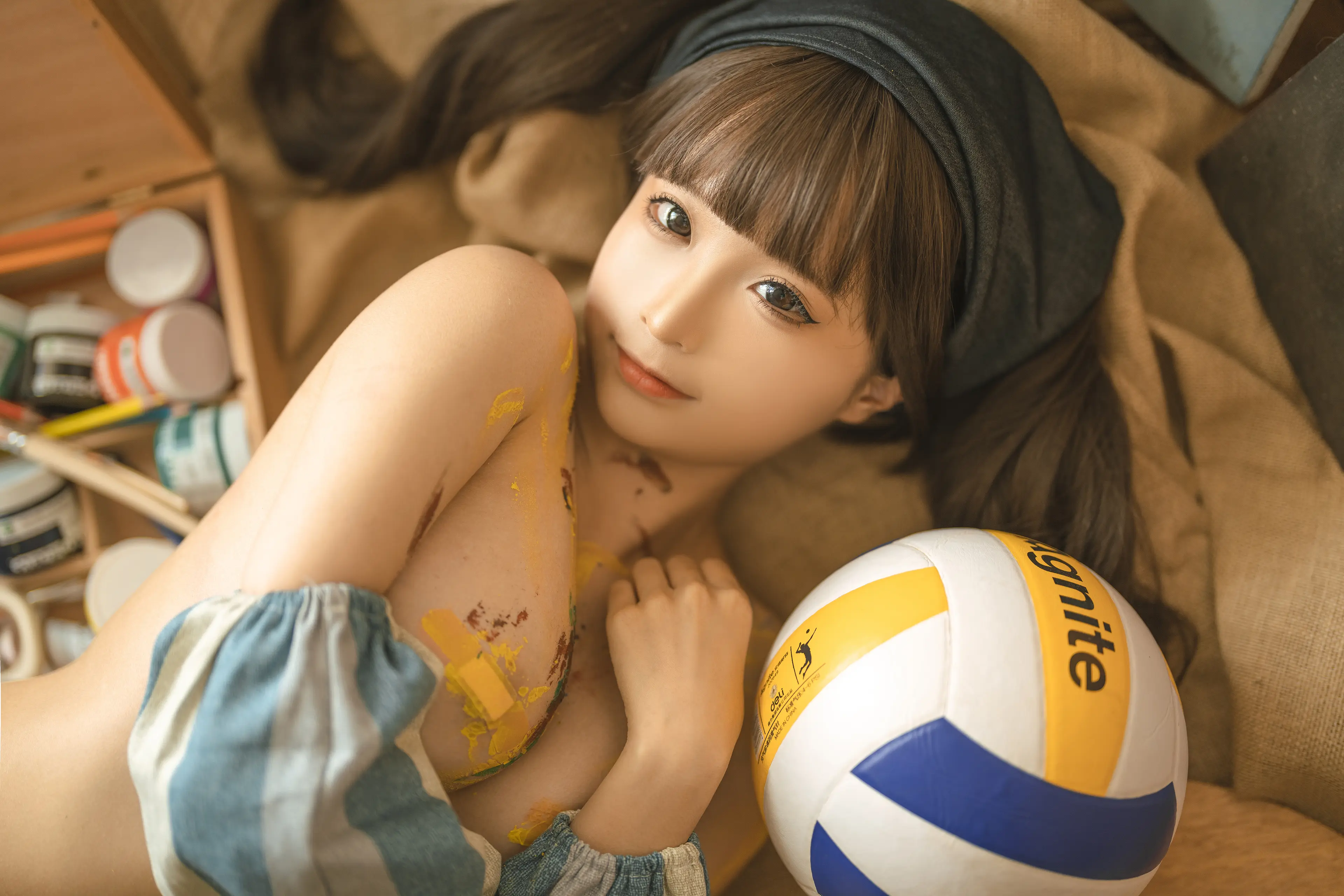 蠢沫沫 小画家 [110P]