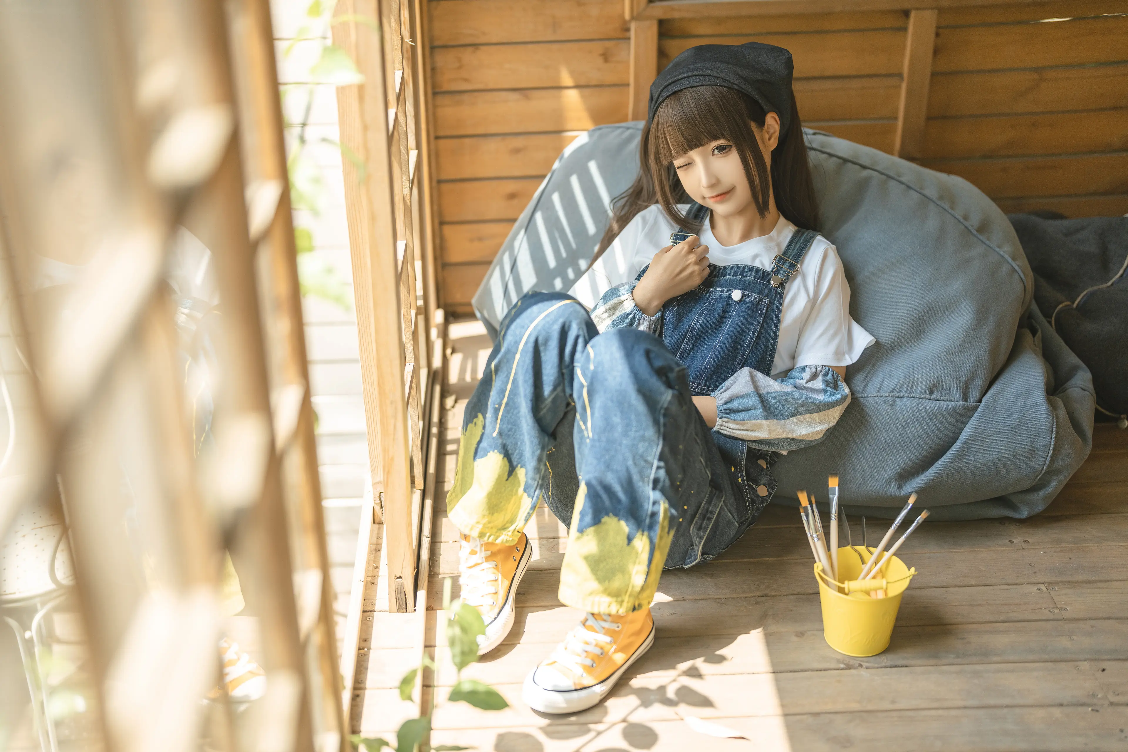 蠢沫沫 小画家 [110P]