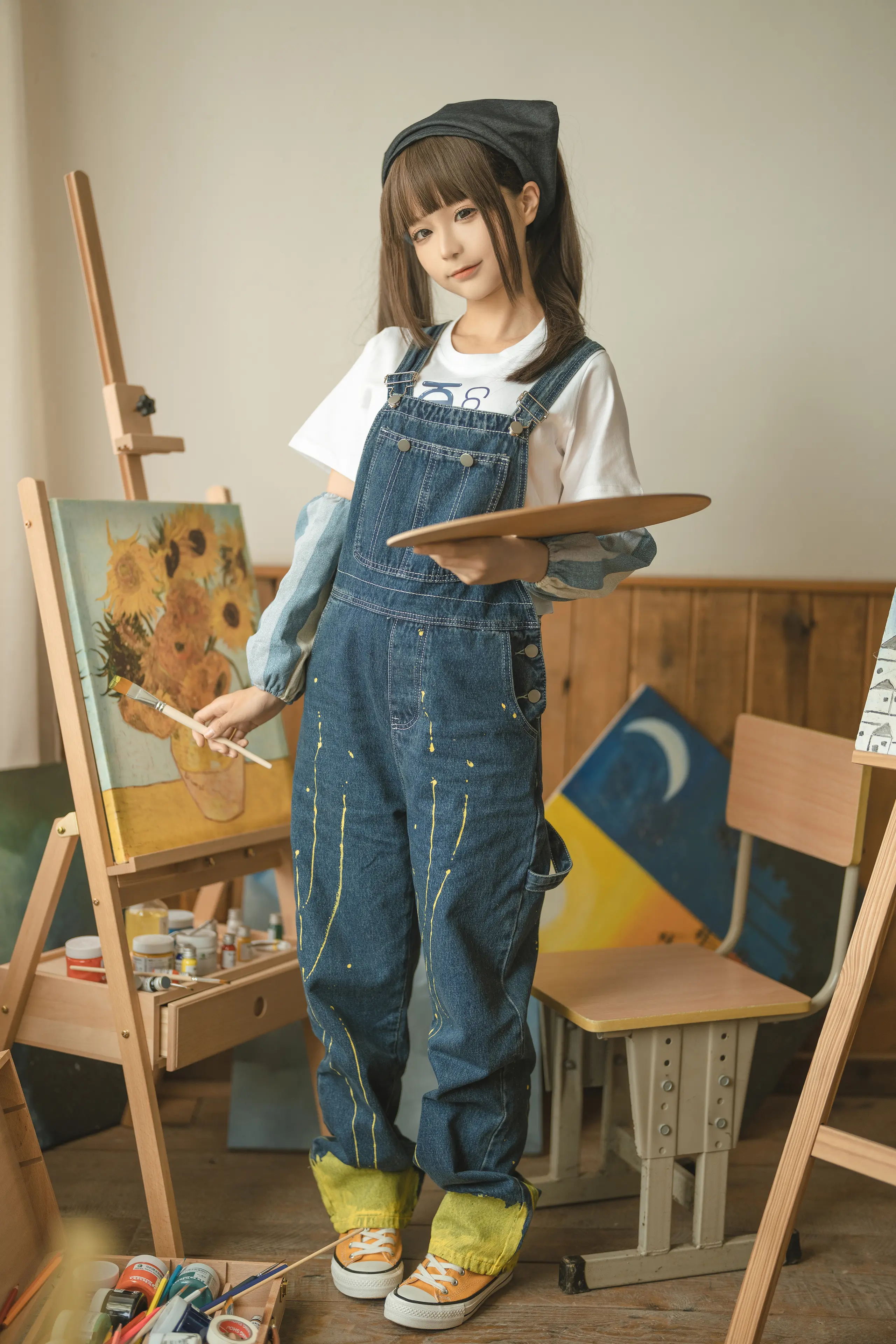 蠢沫沫 小画家 [110P]