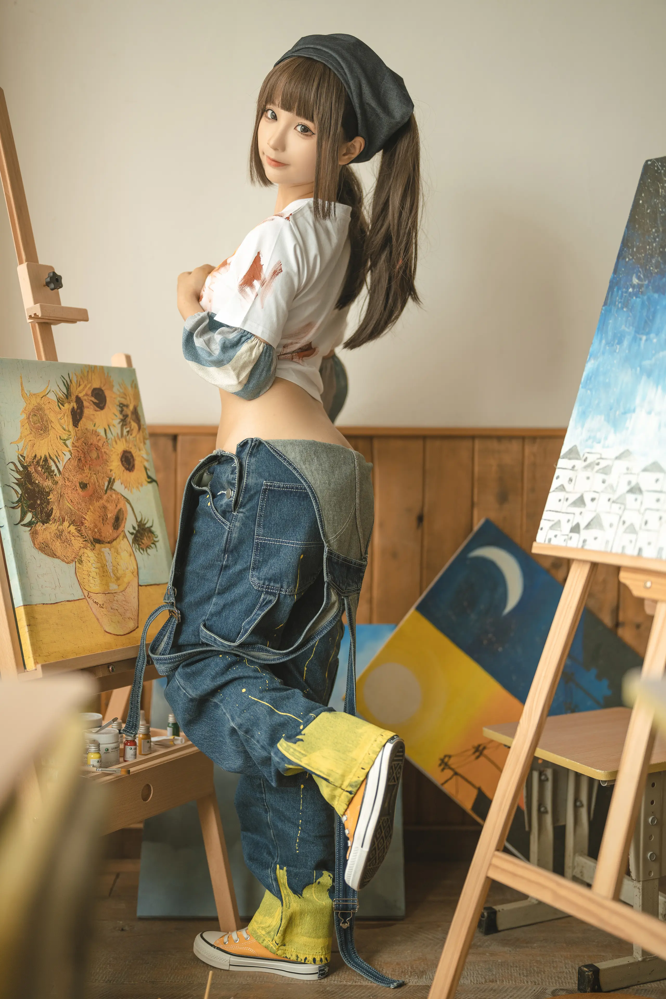 蠢沫沫 小画家 [110P]