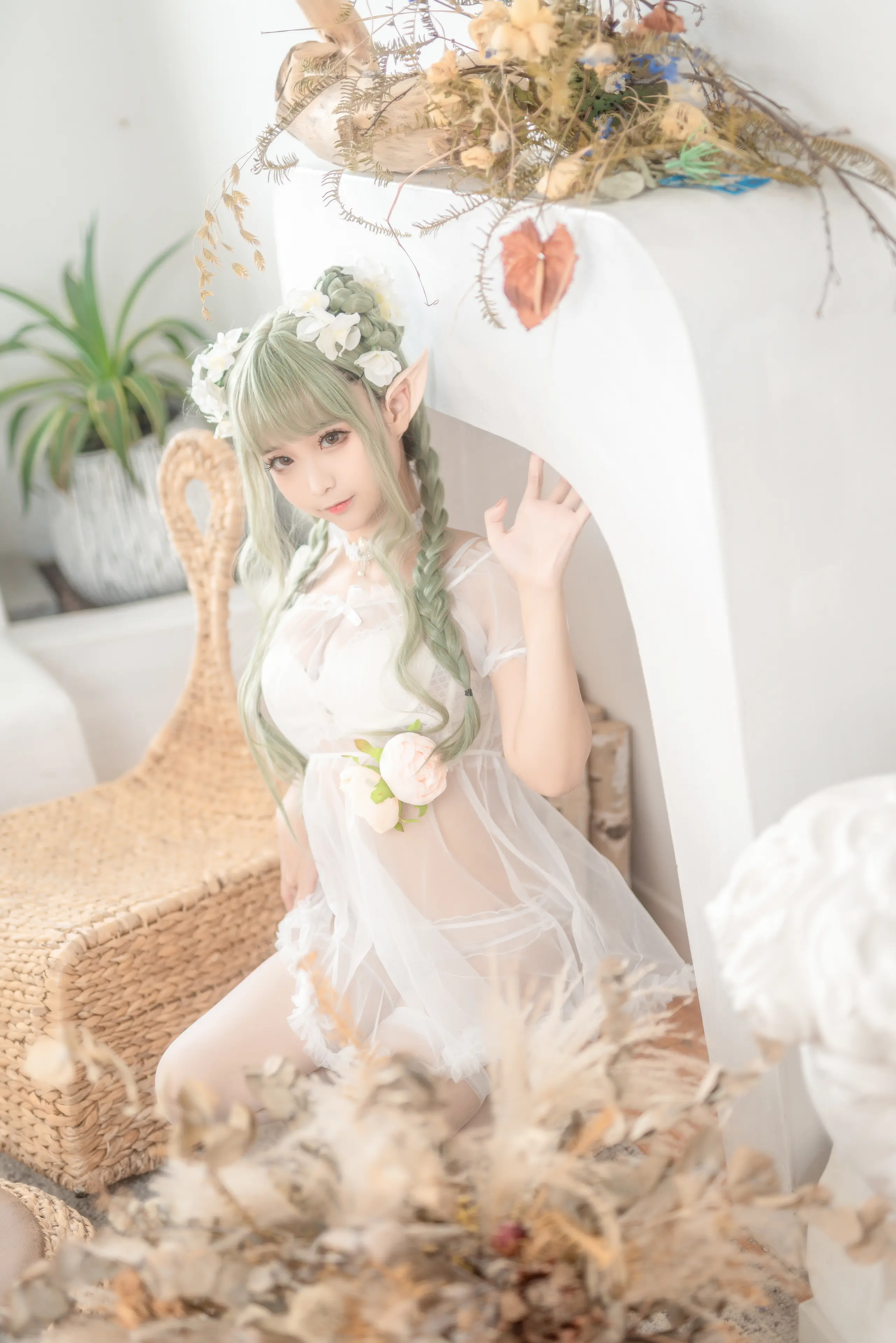 蠢沫沫 尖耳国度-绿精灵 [40P]