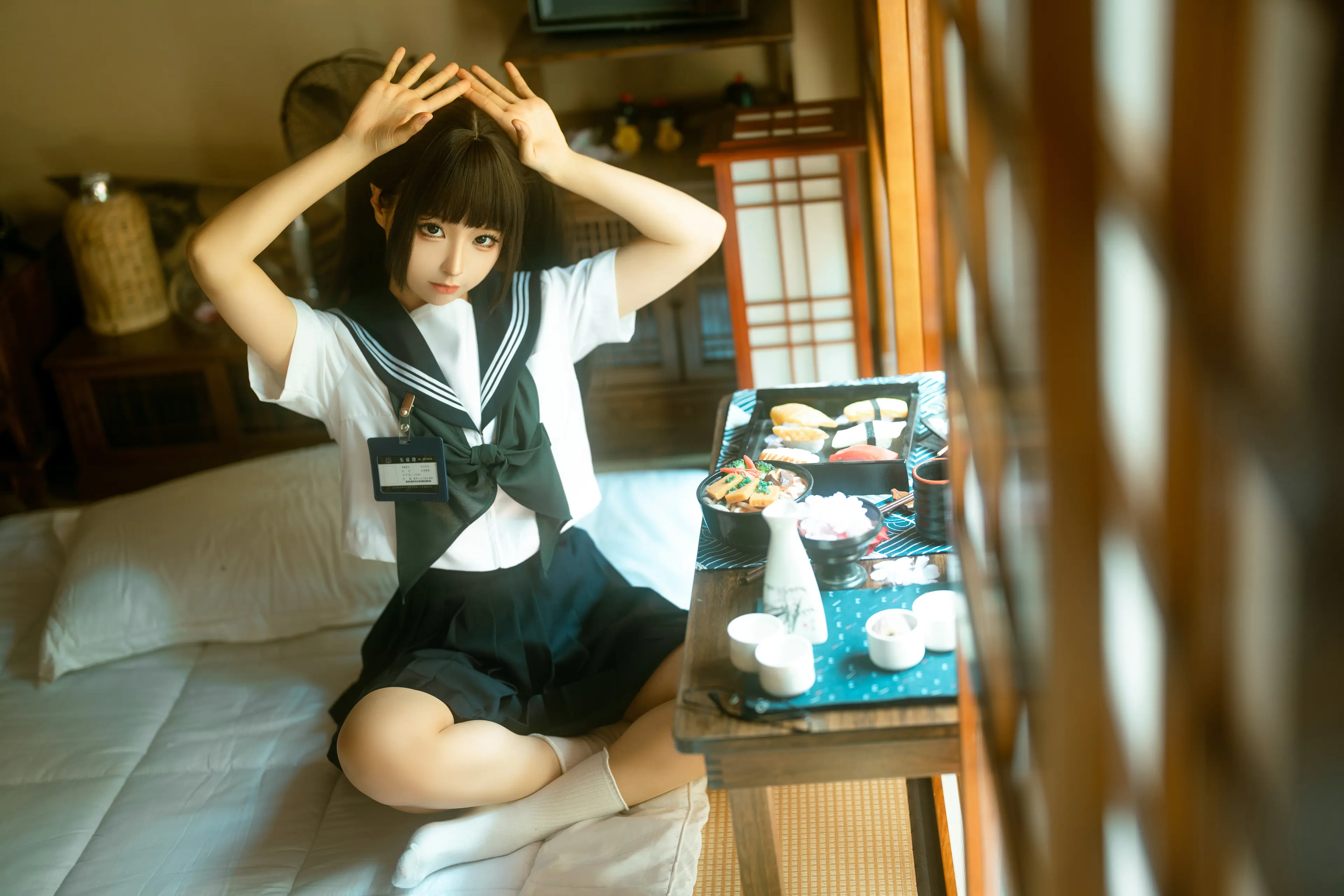 蠢沫沫 居家学妹 [22P]