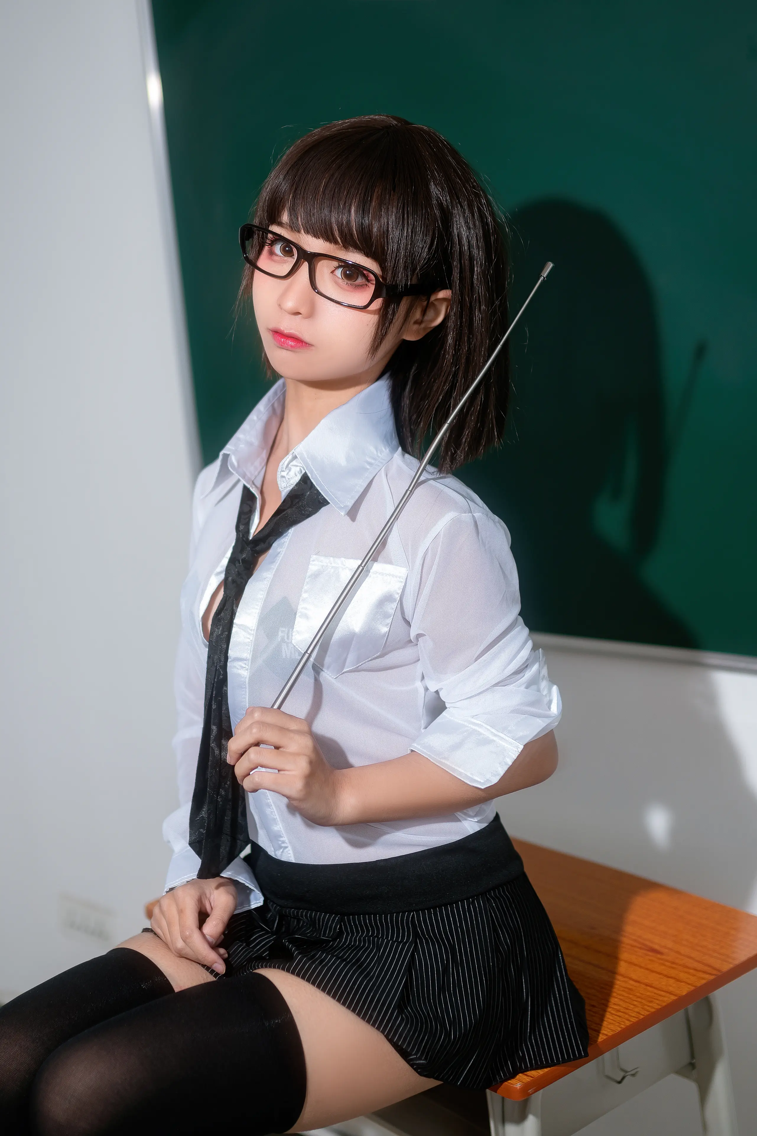 蠢沫沫 教师 [26P]