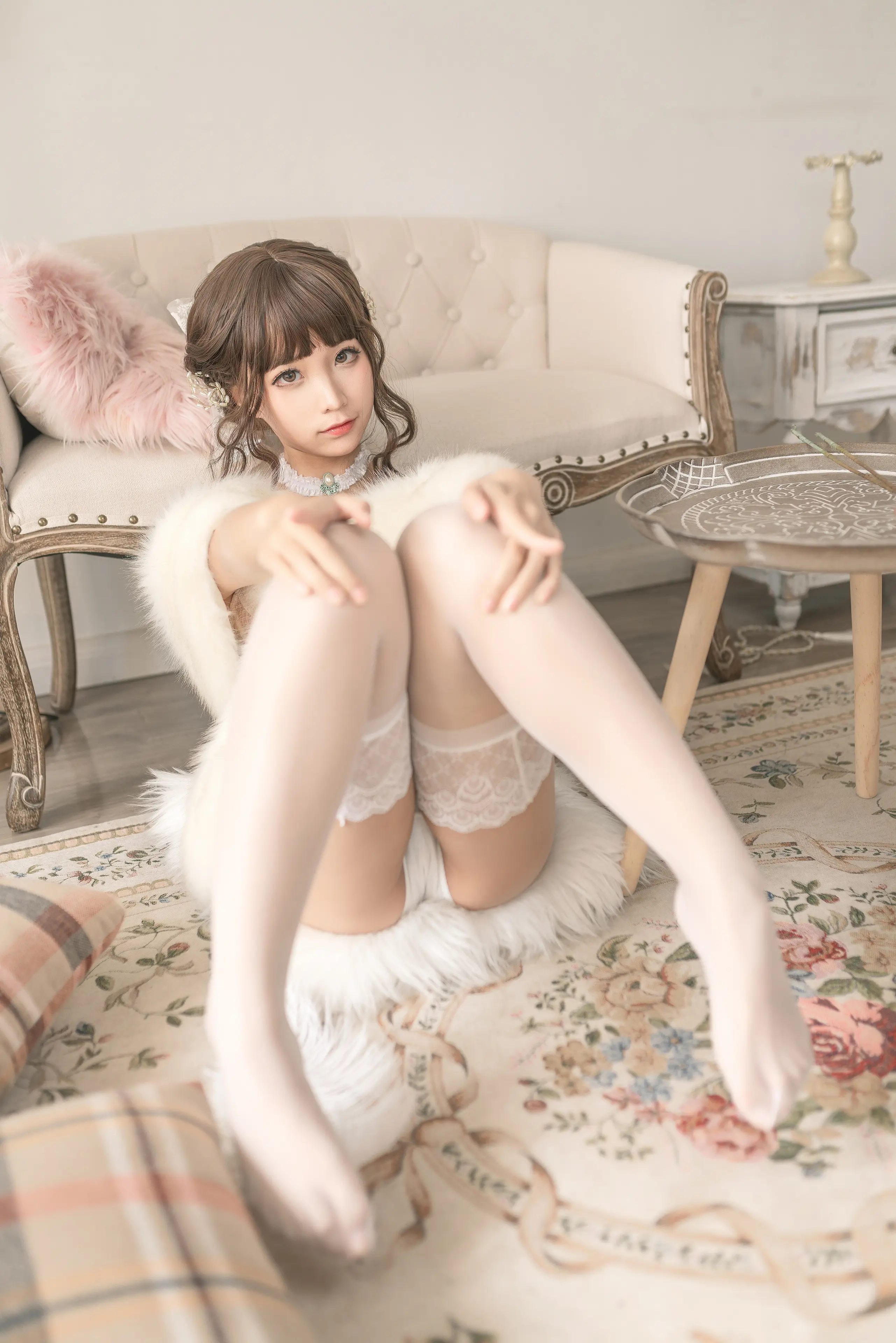 蠢沫沫 新毛披肩套 [40P]