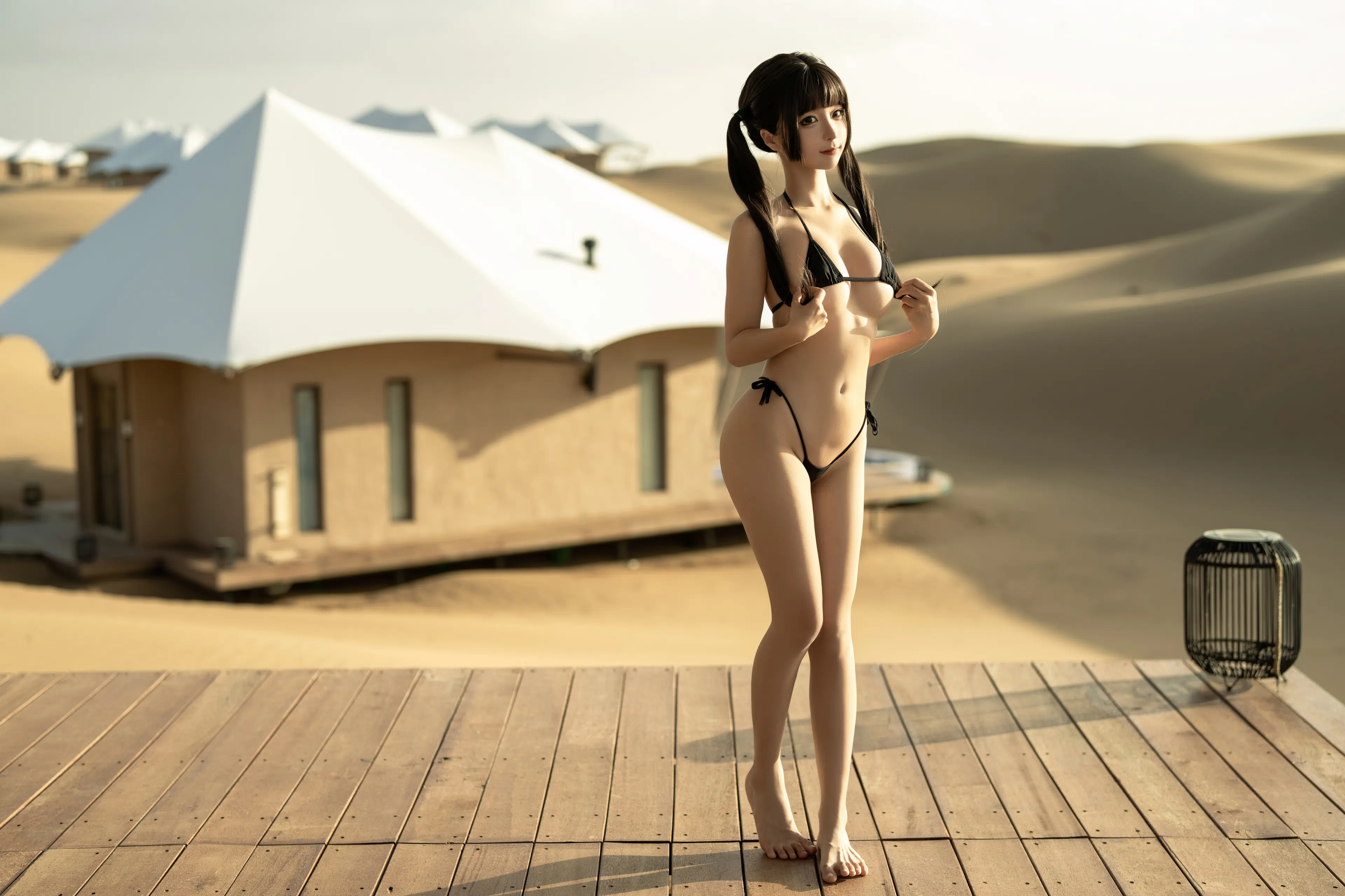 蠢沫沫 沙漠比基尼 [13P]