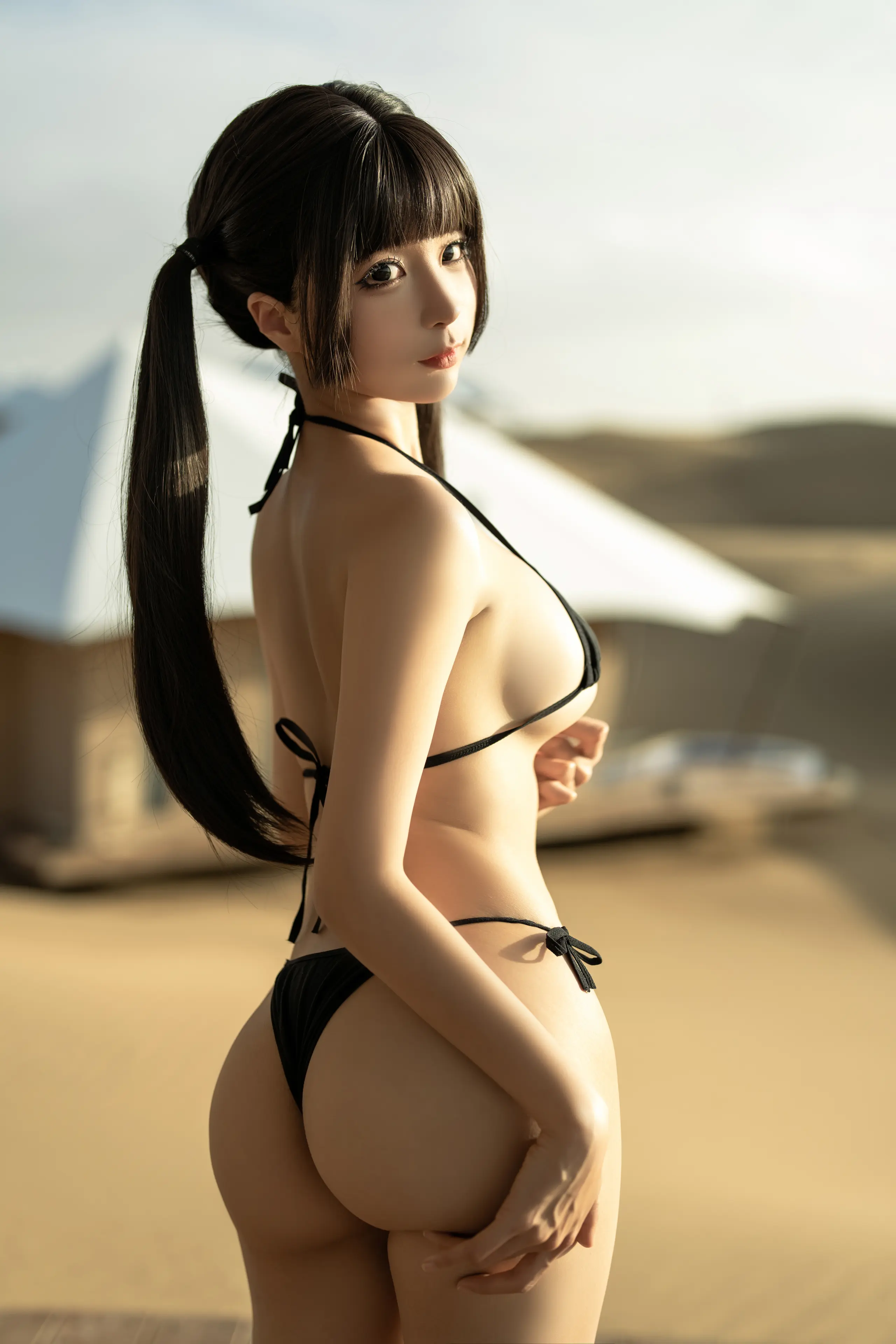蠢沫沫 沙漠比基尼 [13P]