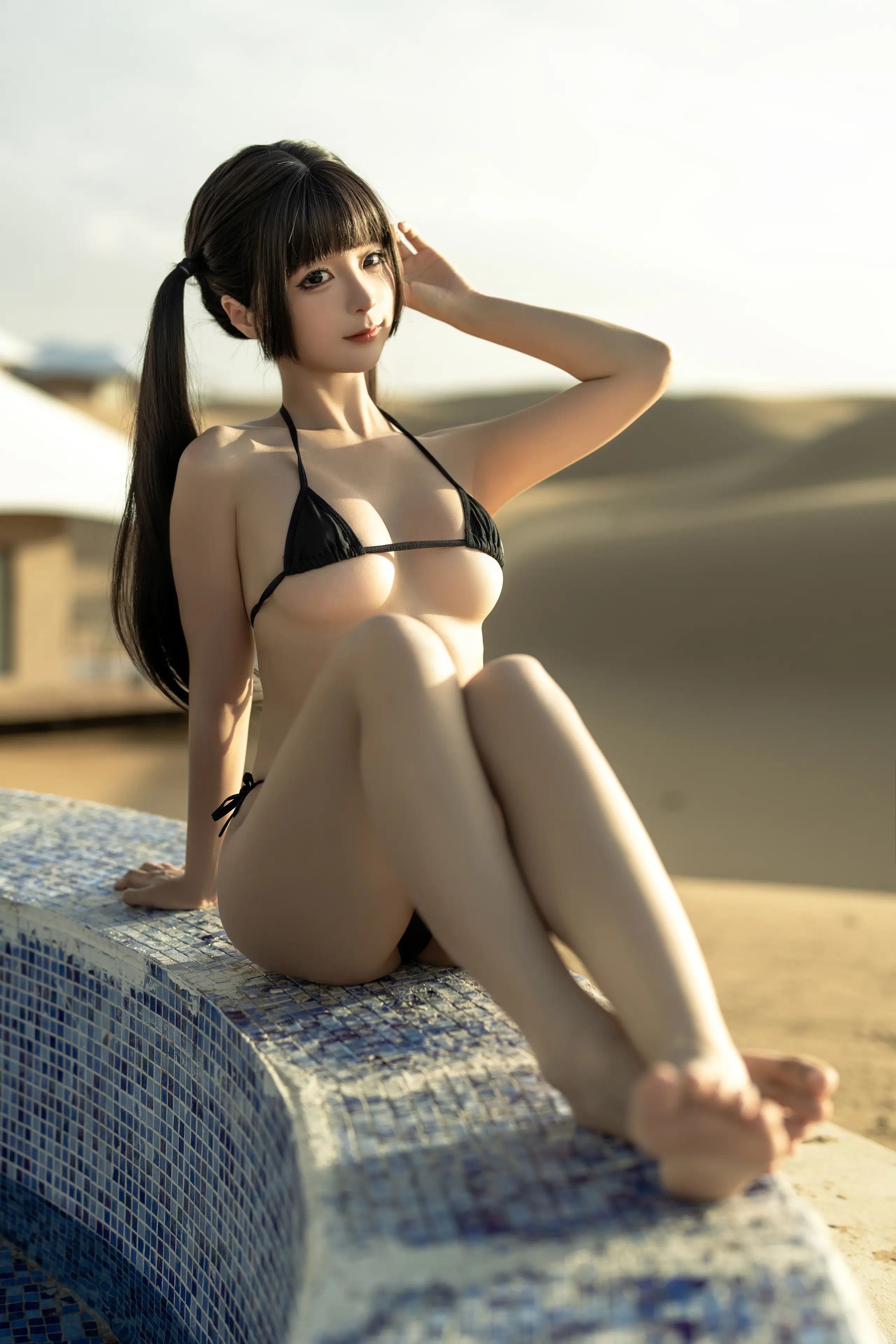 蠢沫沫 沙漠比基尼 [13P]