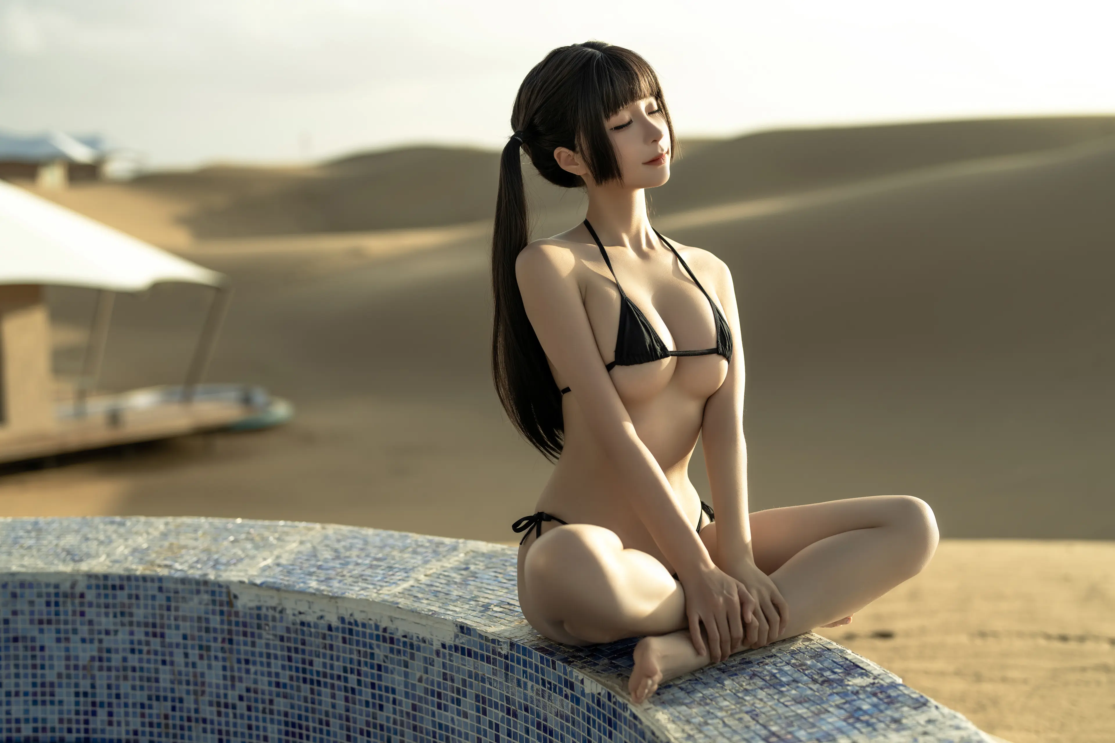 蠢沫沫 沙漠比基尼 [13P]