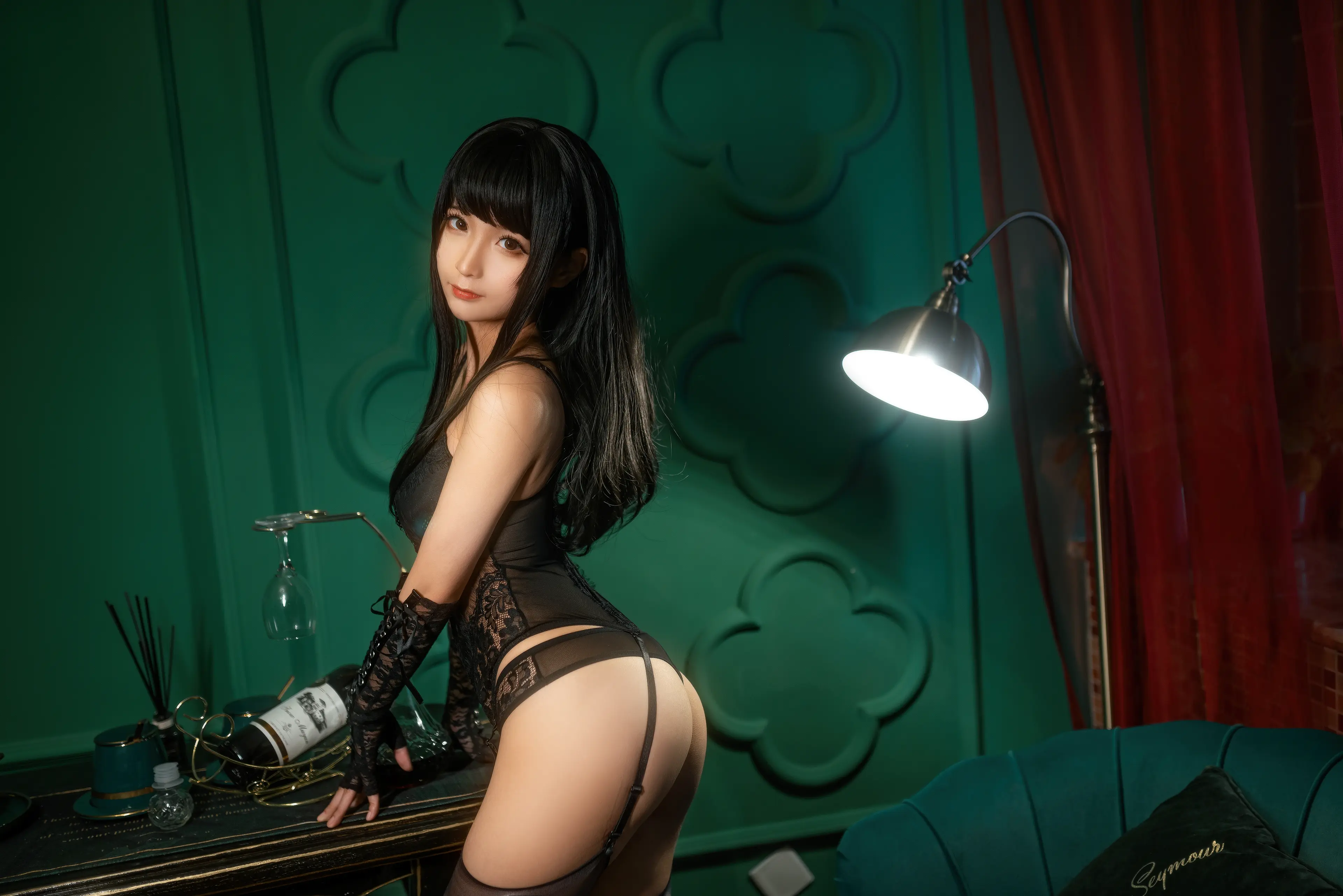 蠢沫沫 沫沫真爱版 黑内衣 [40P]