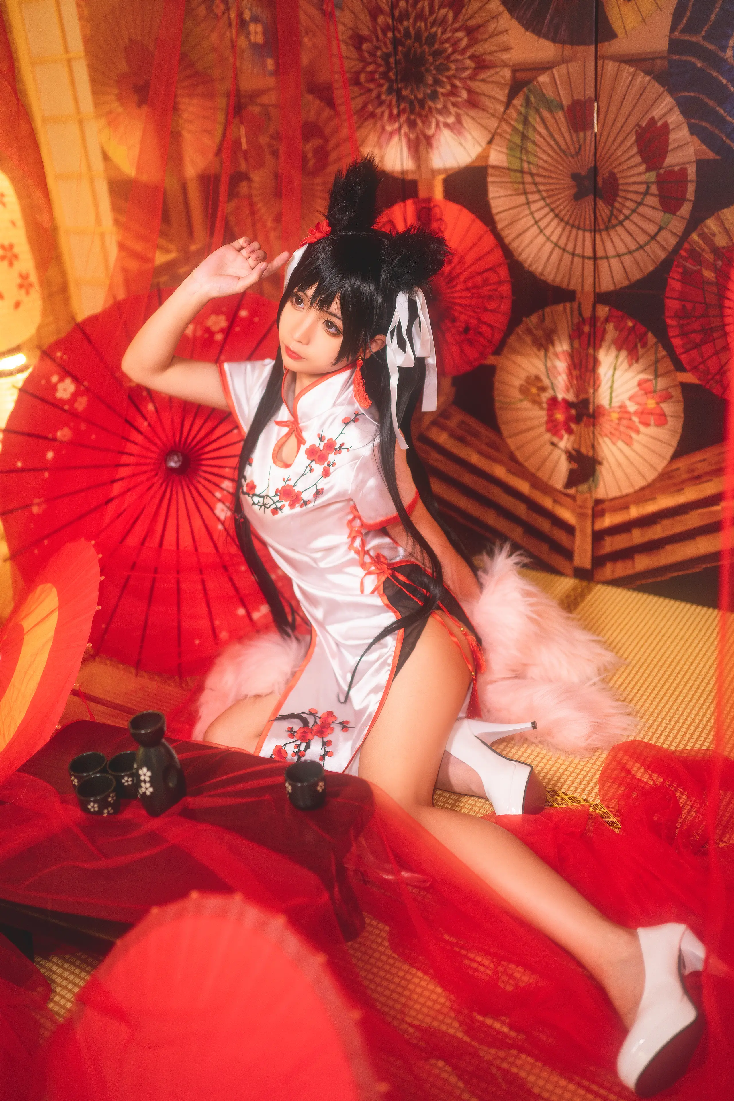 蠢沫沫 爱宕旗袍 [40P]