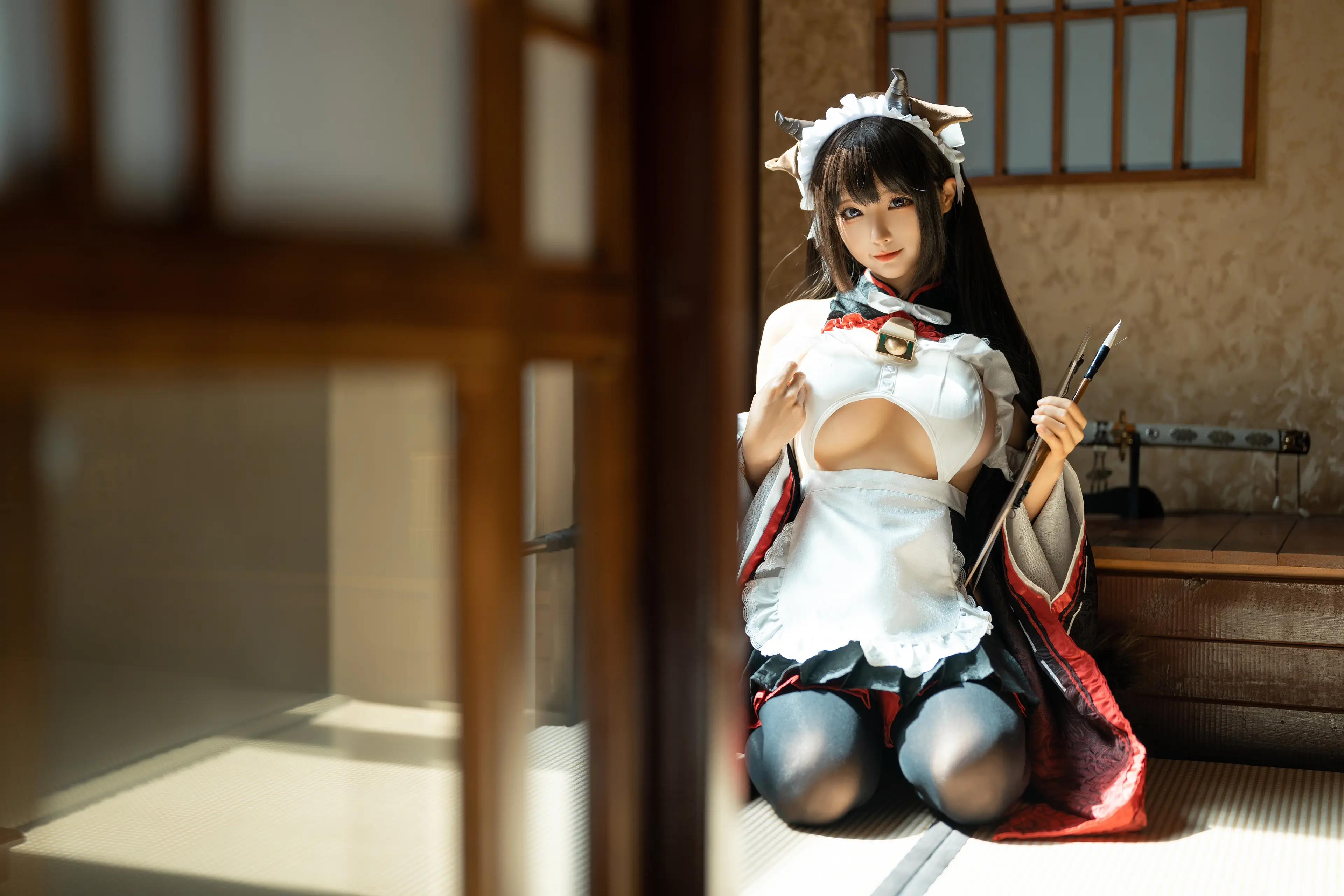 蠢沫沫 牛牛女仆 [15P]