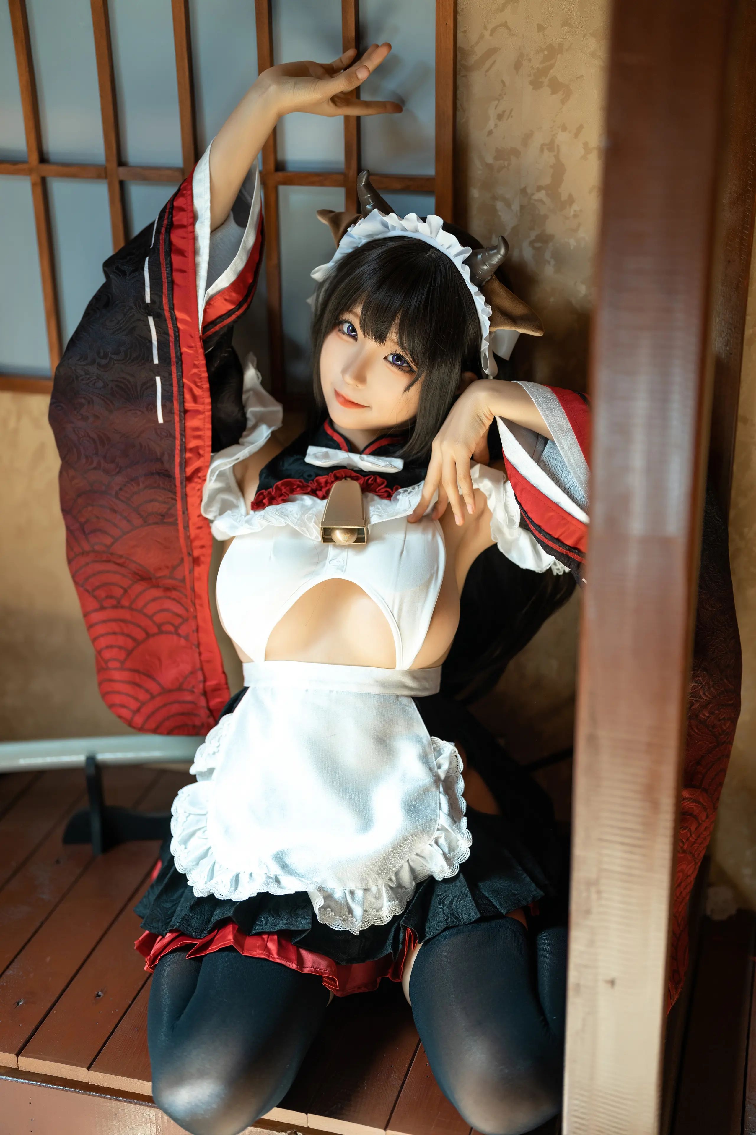 蠢沫沫 牛牛女仆 [15P]