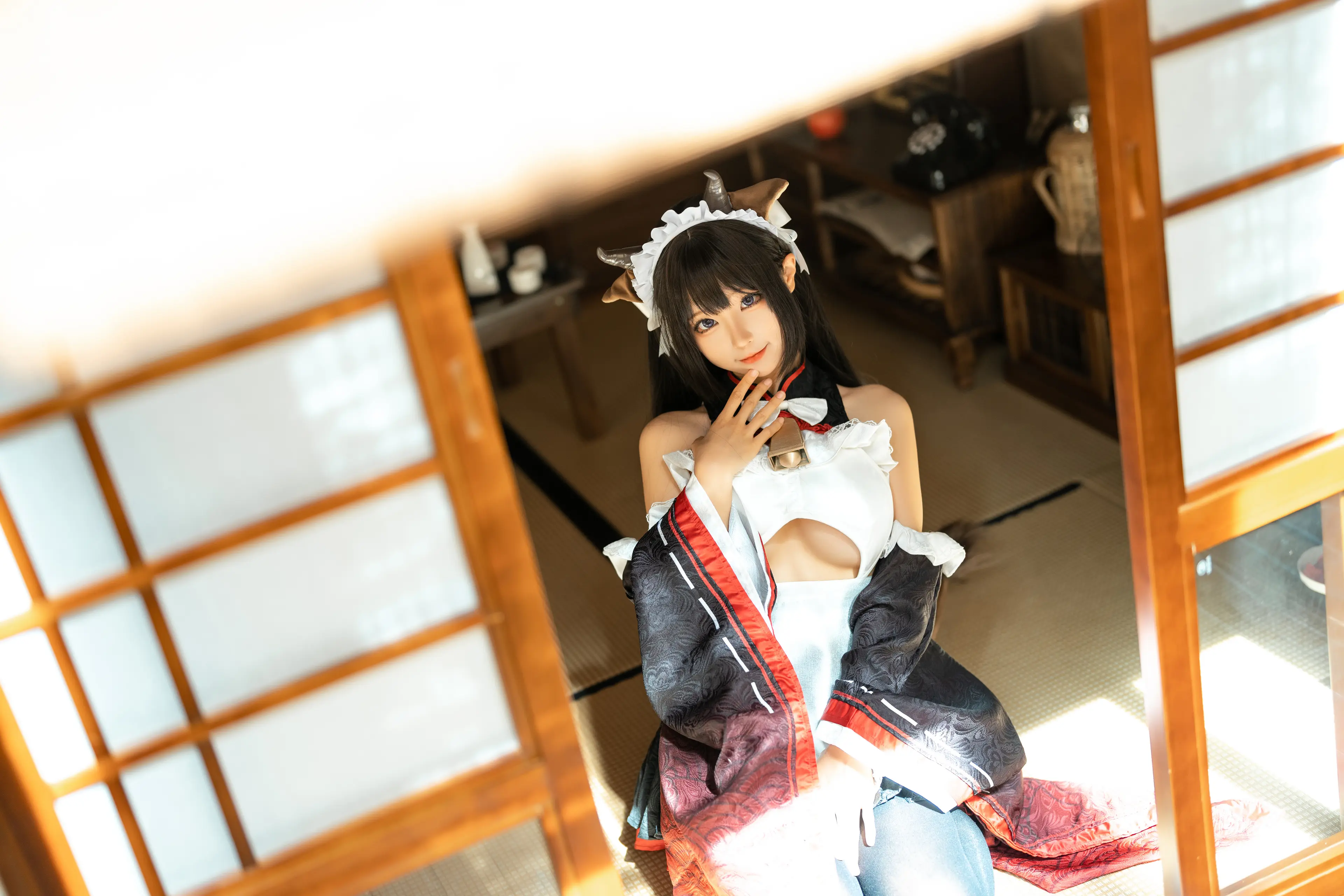 蠢沫沫 牛牛女仆 [15P]