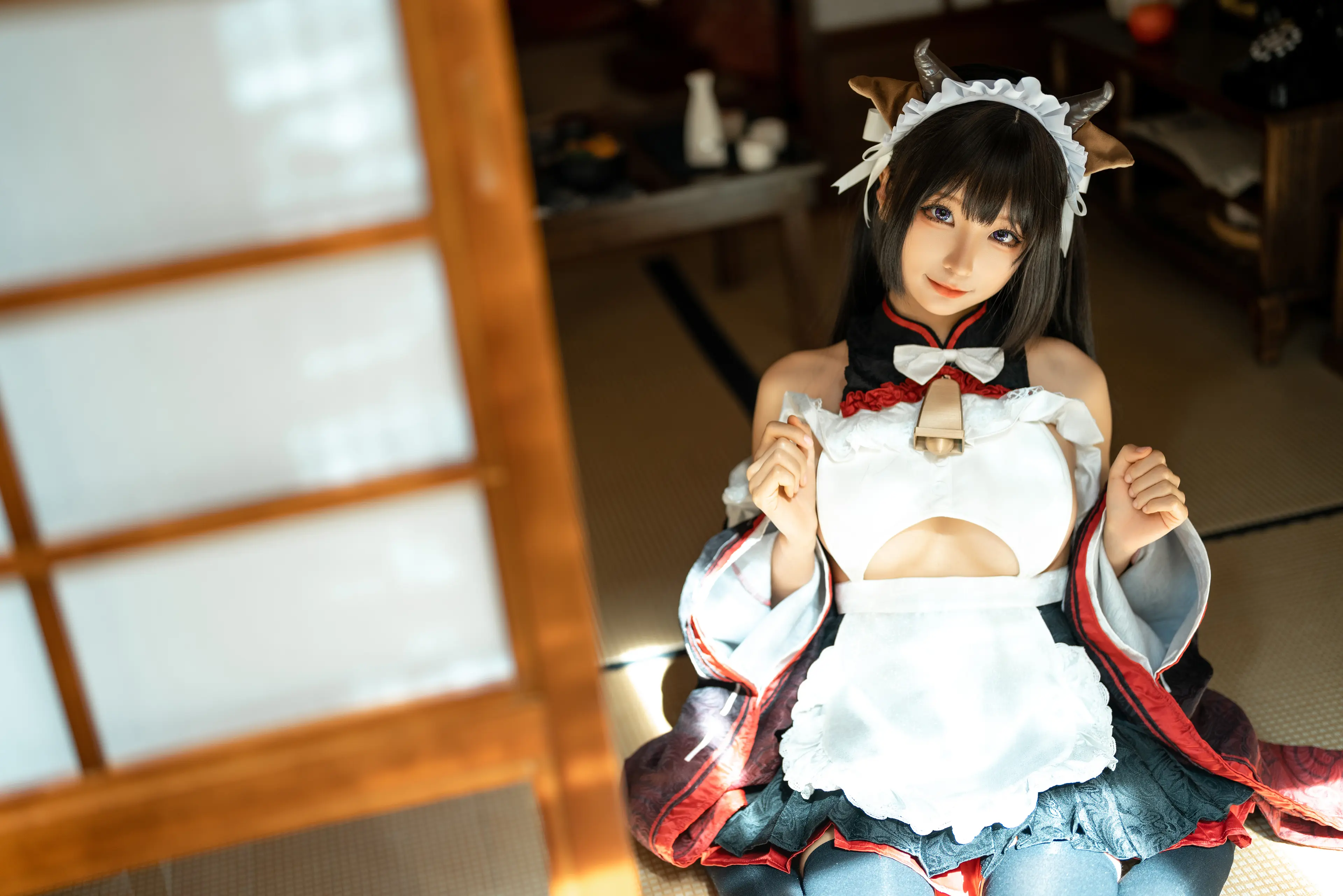 蠢沫沫 牛牛女仆 [15P]