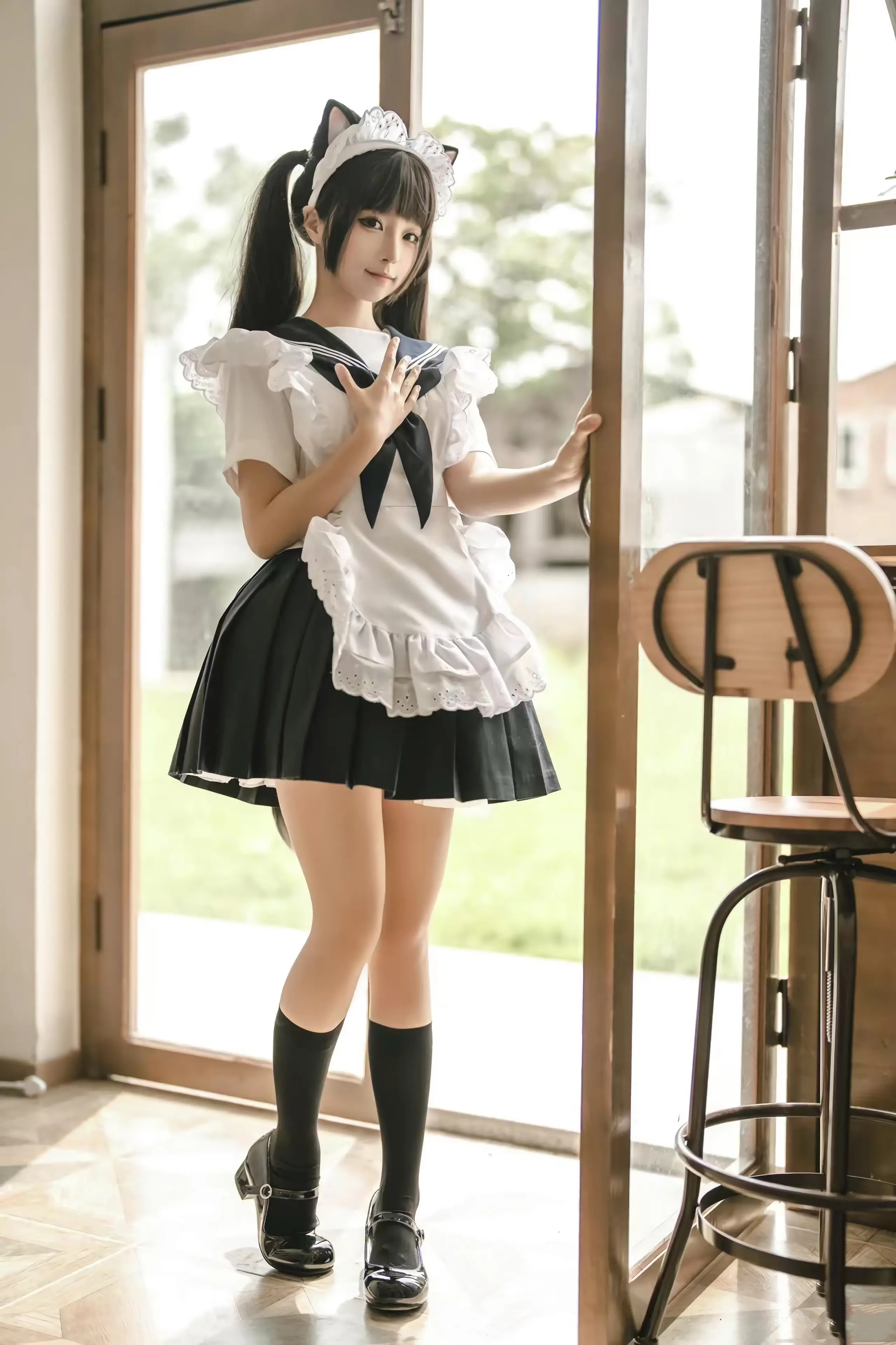 蠢沫沫 猫猫女仆 [23P]