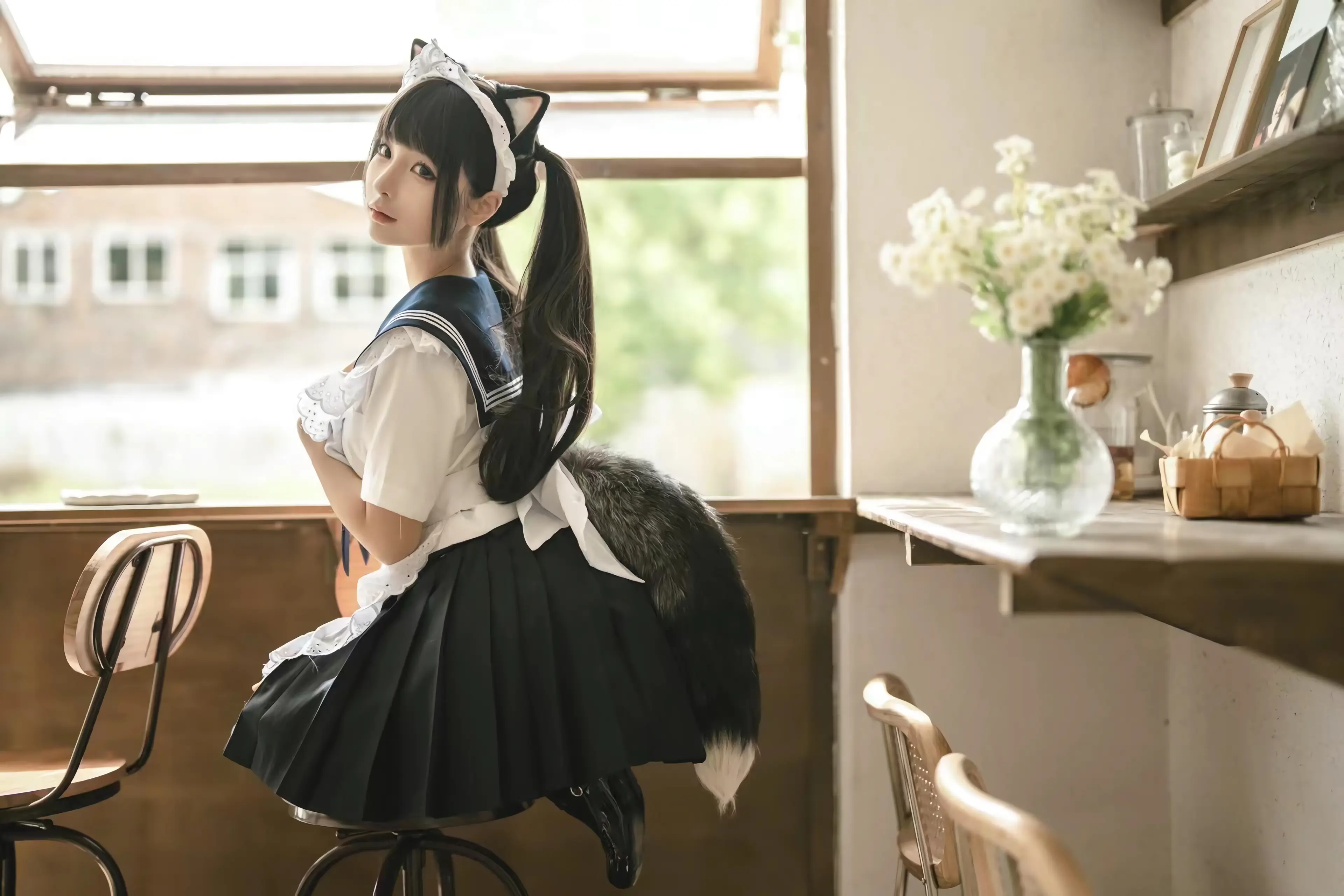 蠢沫沫 猫猫女仆 [23P]