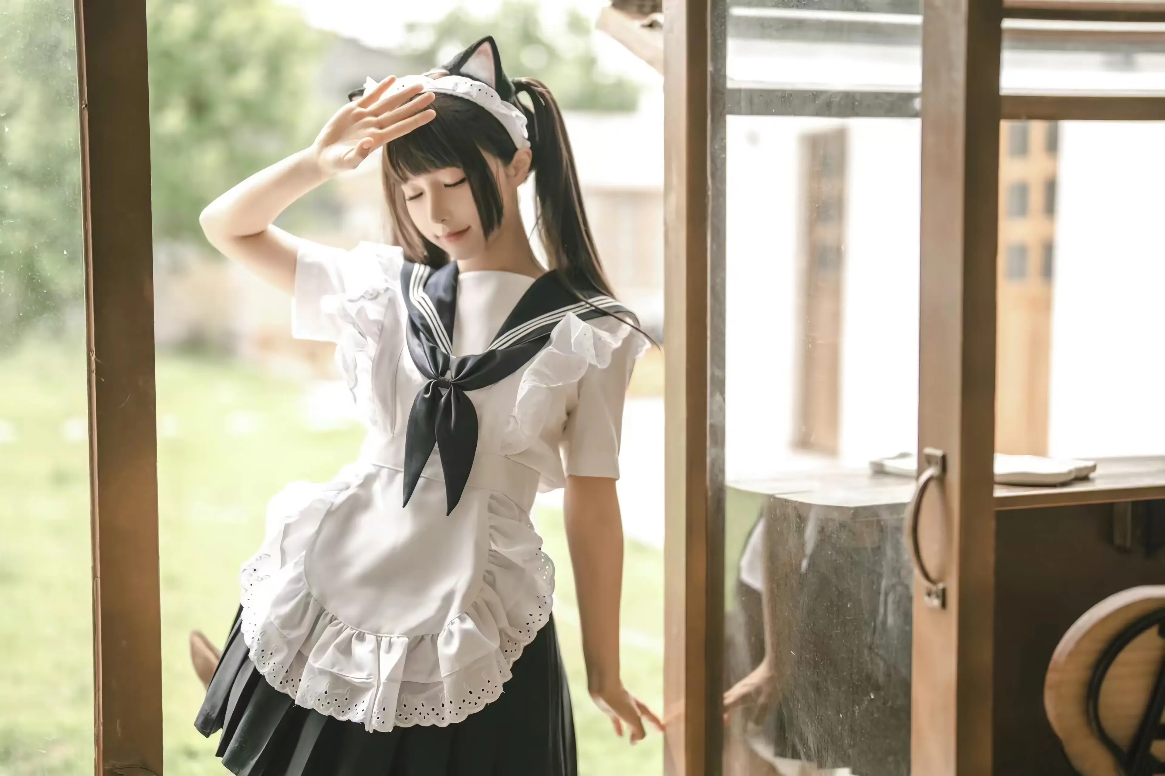 蠢沫沫 猫猫女仆 [23P]