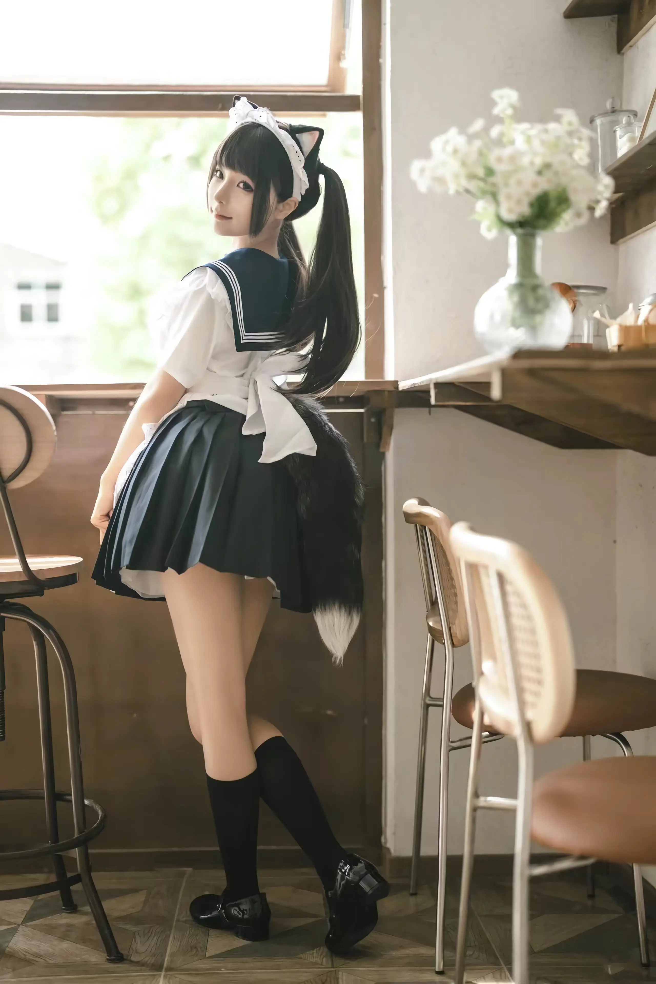 蠢沫沫 猫猫女仆 [23P]